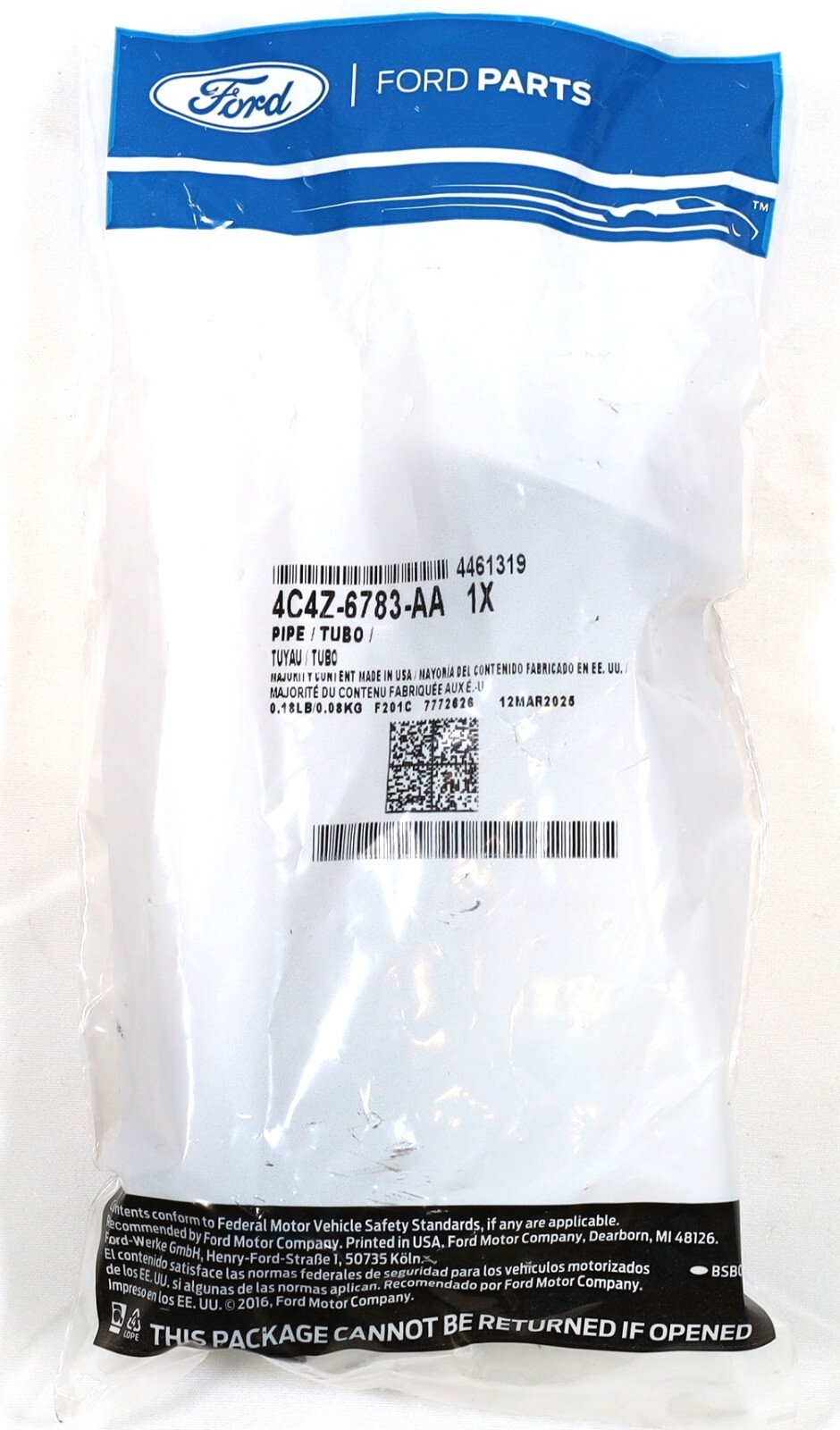 OEM Ford Motorcraft Oil Fill Neck & Cap 94–03 F250 F350 7.3L Powerstroke Diesel