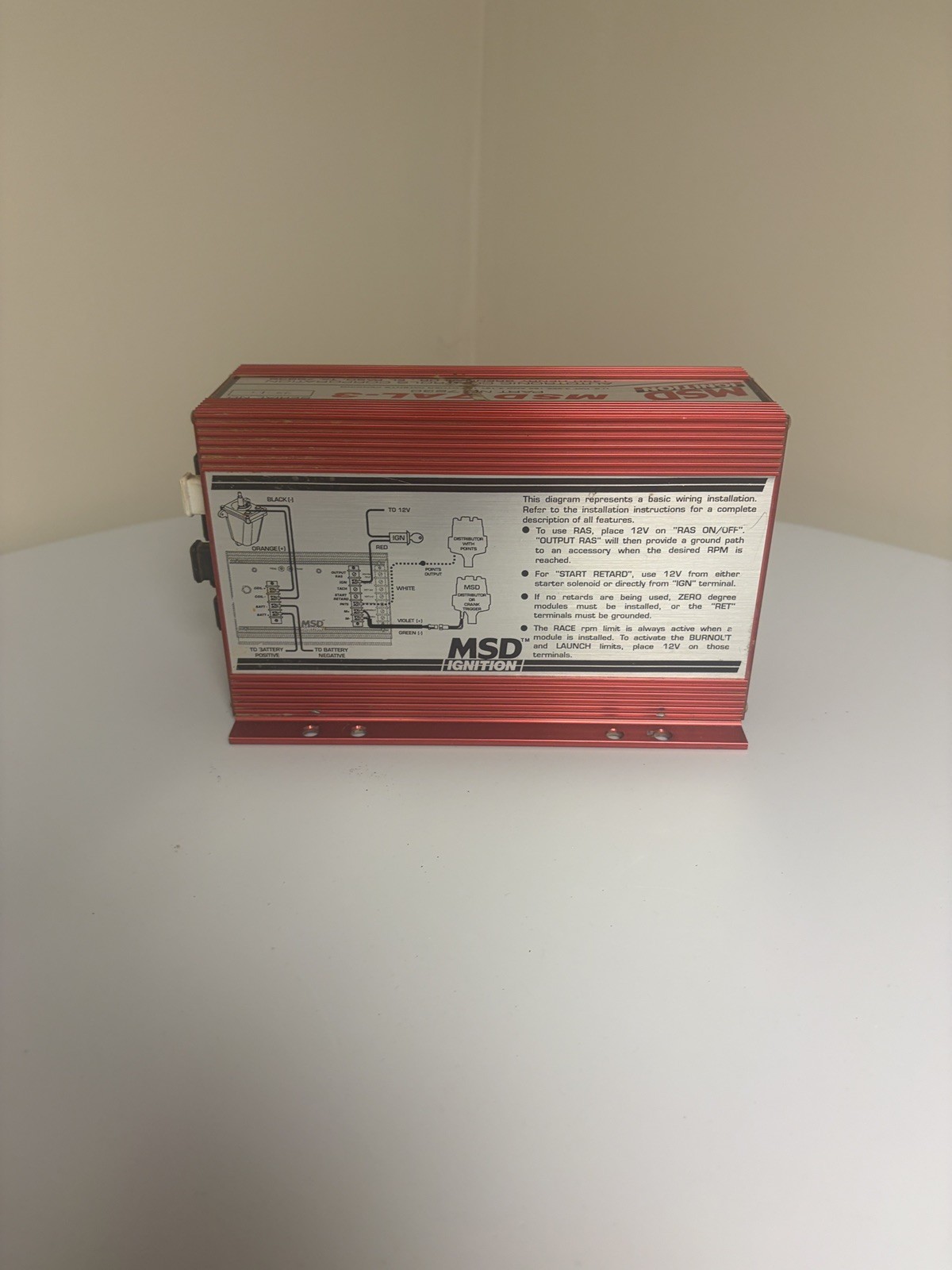 MSD 7AL-3 Ignition box