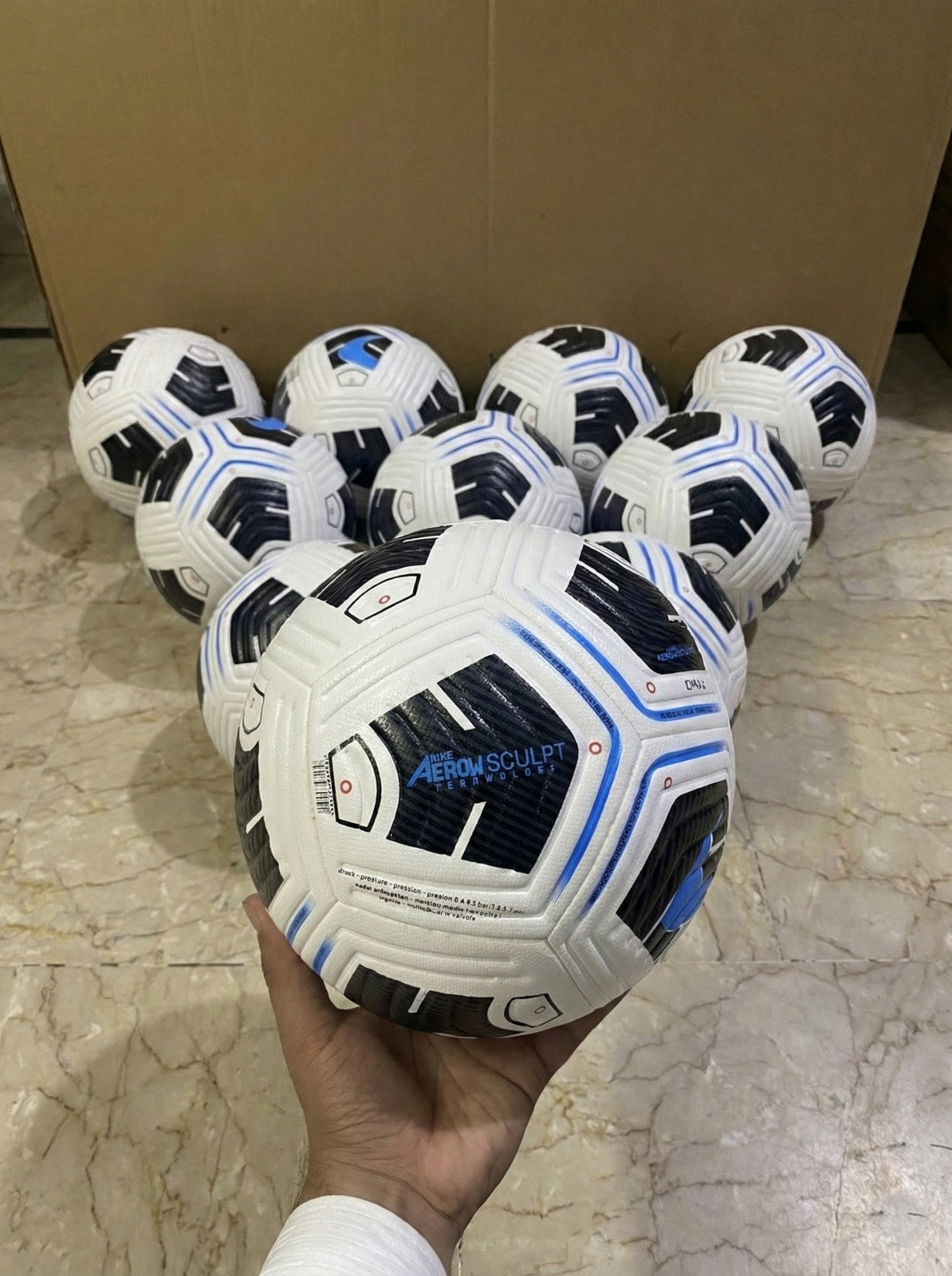 Bulk/Lot of 10 Nike Academy Soccer Training Balls Perfect for Training &Practice
