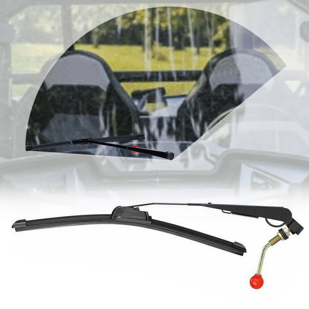 Manual Hand Operated Windshield Wiper for Polaris RZR XP 570 /900 /1000 Ranger