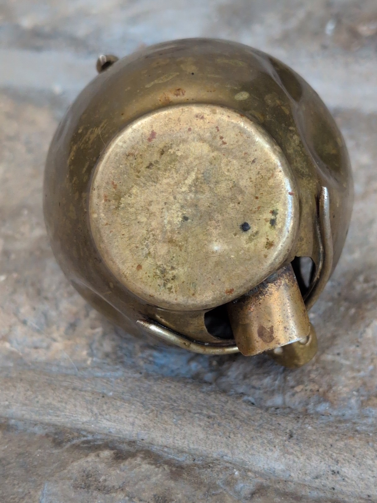 1960s Artes De Mexico Metalwork luchador Smoker Ashtray Incense Burner, 4.5”