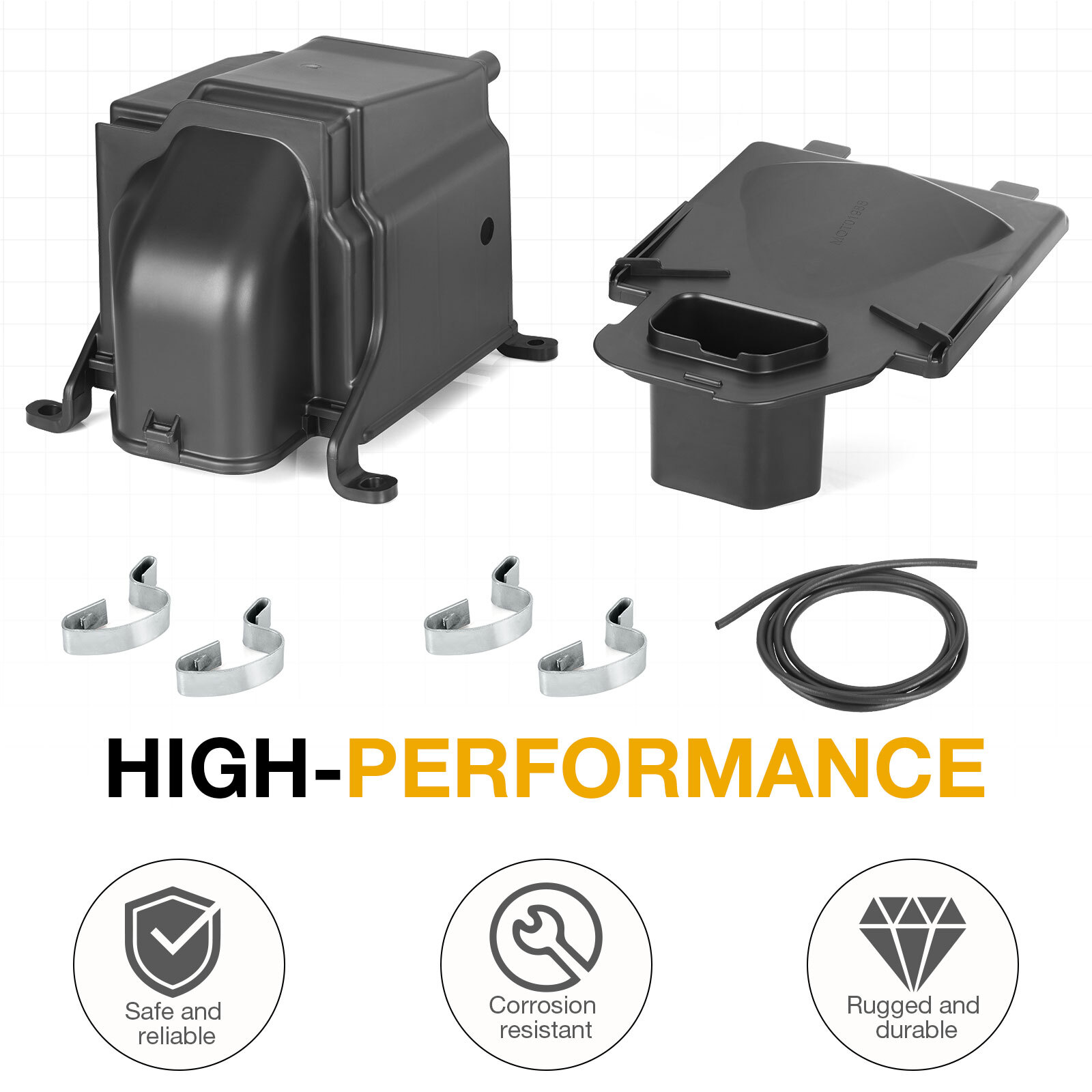 FOR YAMAHA YFZ450 YFZ 450 AIR FILTER BOX CASE HOUSING 2004-2013, 5TG-14411-00-00