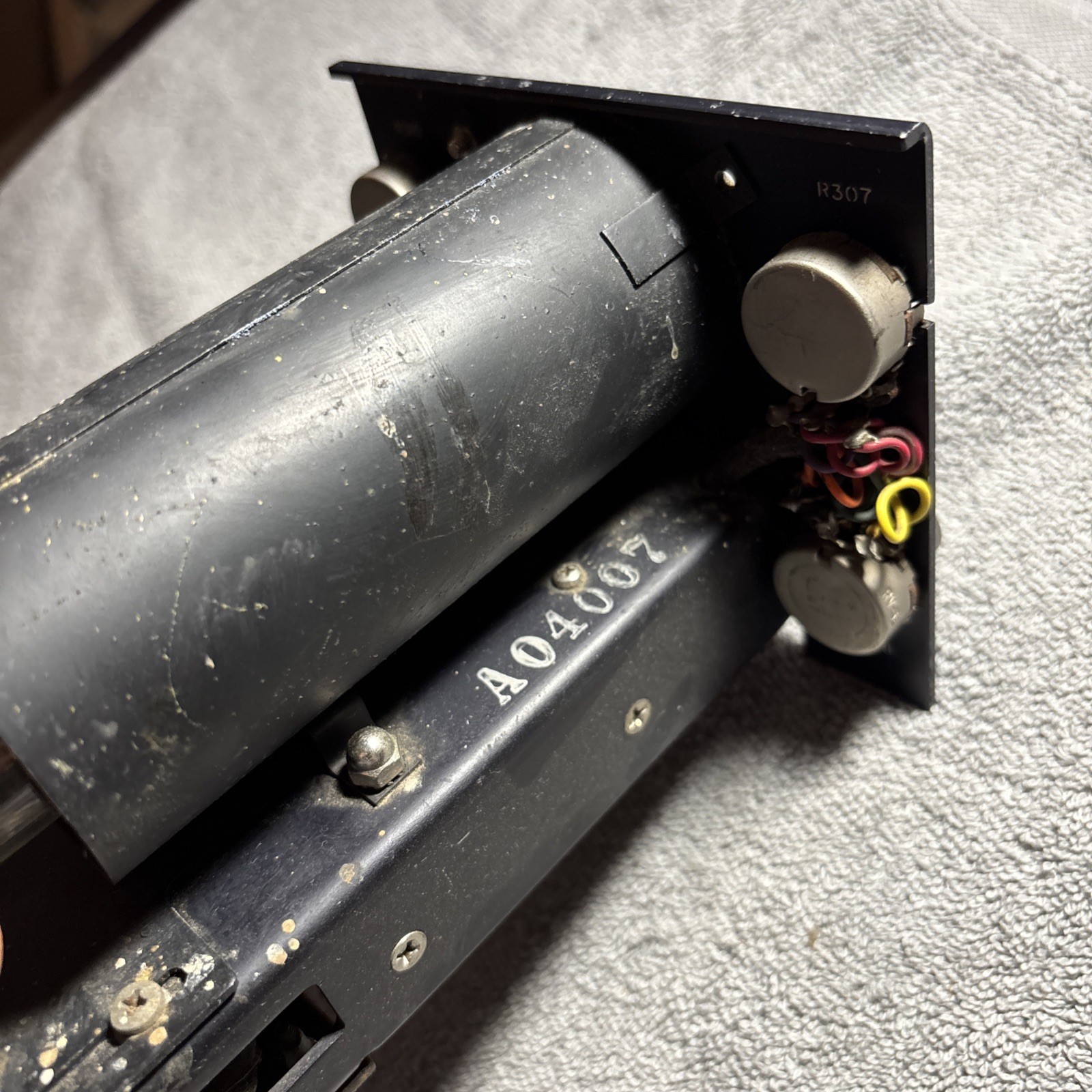 Vintage military radio frequency RF monitor As Is