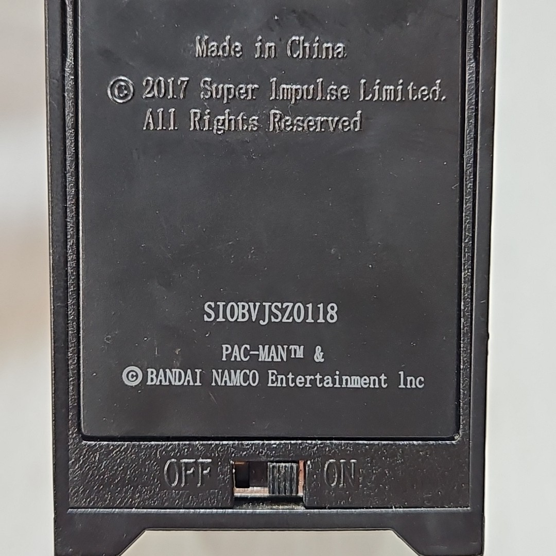 Pac Man Mini Arcade Machine Keychain 2017 Super Impulse Limited Bandai