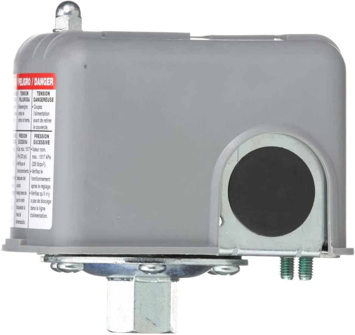 Telemecanique Sensors FSG2J24CP 40-60 PSI Pumptrol Water Pressure Switch, Grey