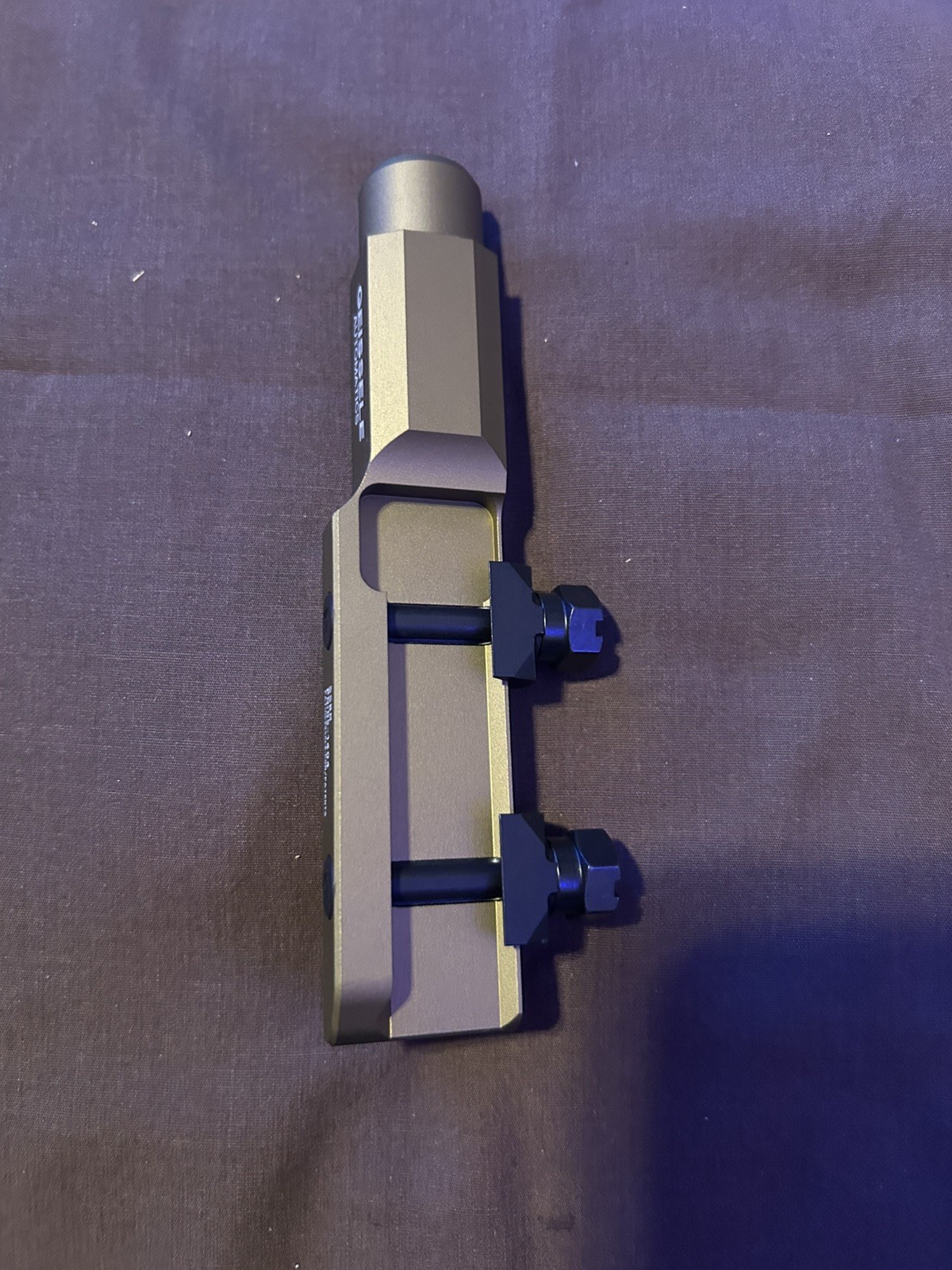 Geissele- Bayonet Lug Accessory 20MM Pic Mounting. Color Tan