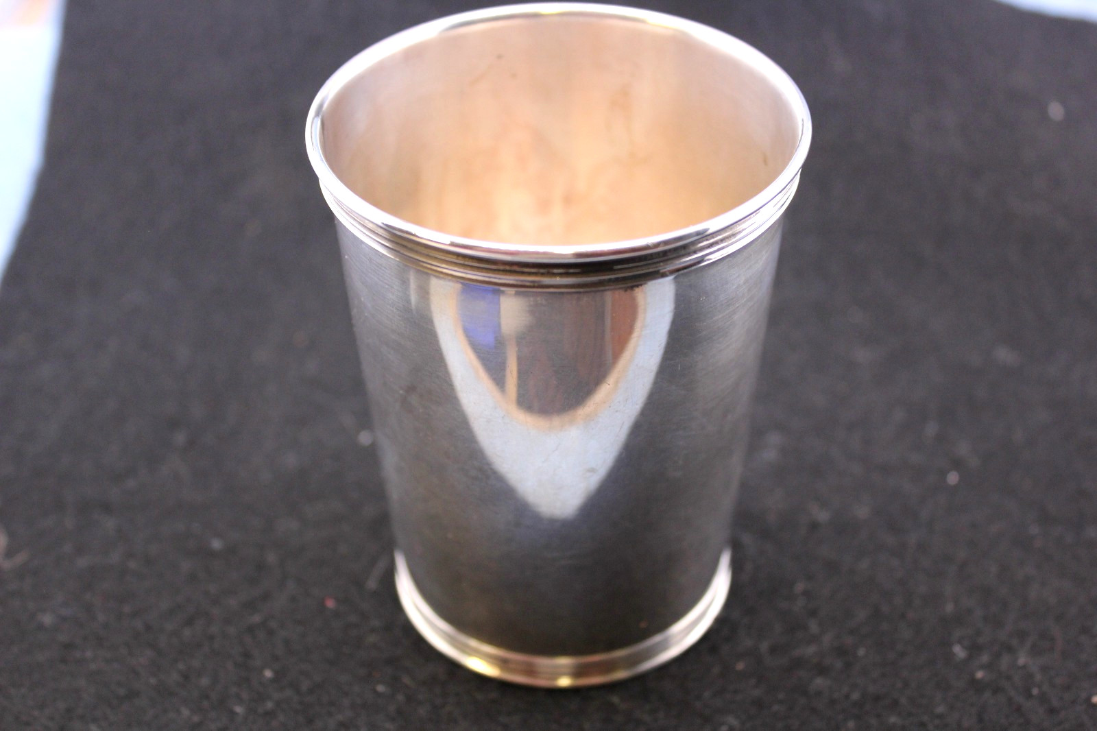 VINTAGE MANCHESTER 3759S STERLING SILVER JULEP CUP 3 3/4 INCHES TALL NO MONOGRAM