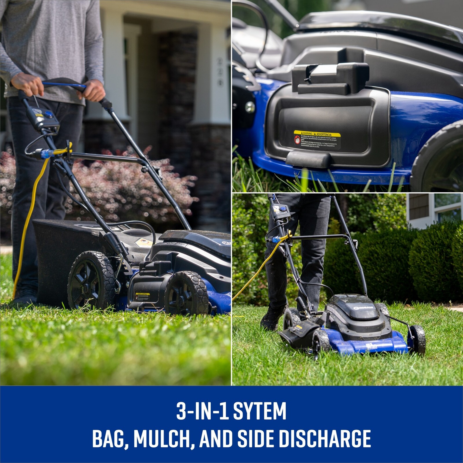 Kobalt 13-Amp 21-in Corded Lawn Mower (KM 211-06)