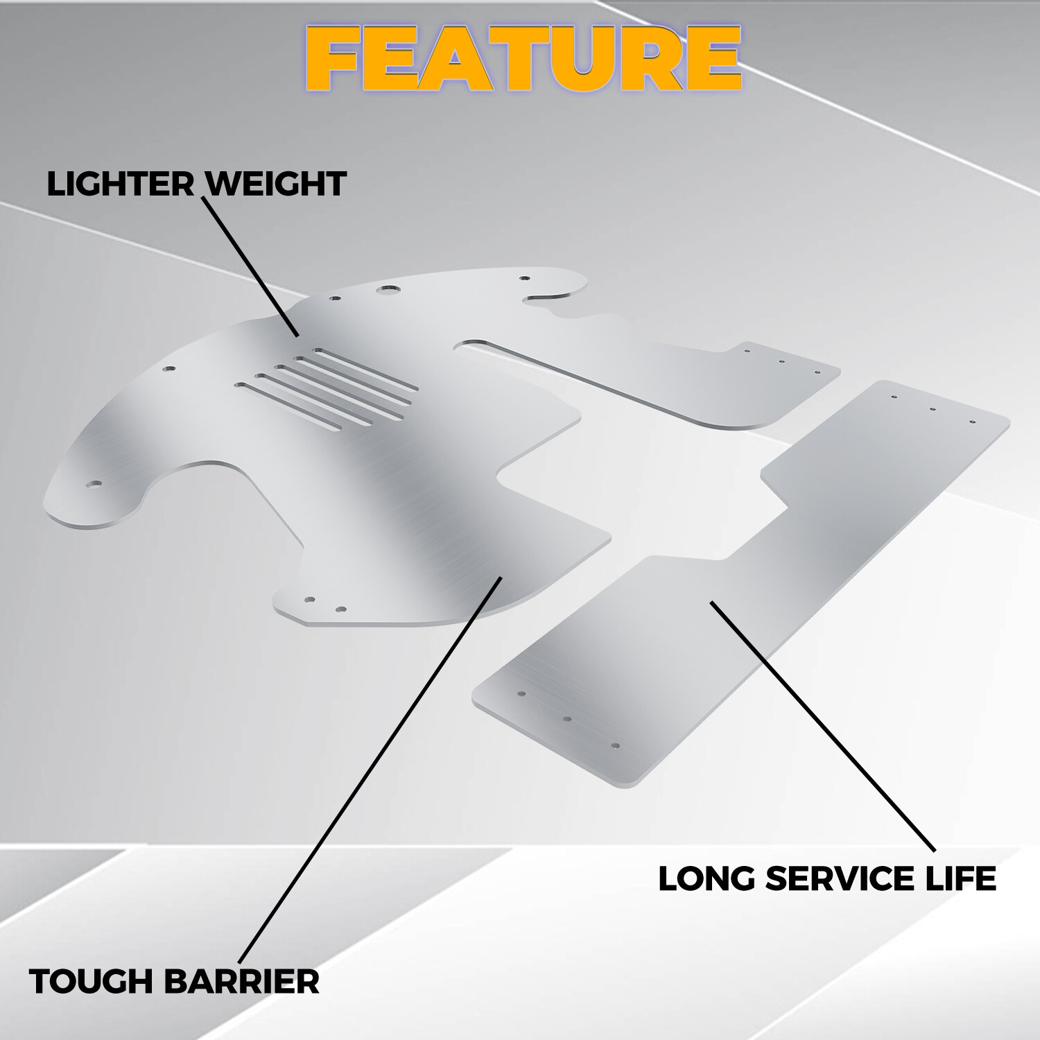 For Toyota Prius 10-2015 Catalytic Converter Protection Security Shield Defense