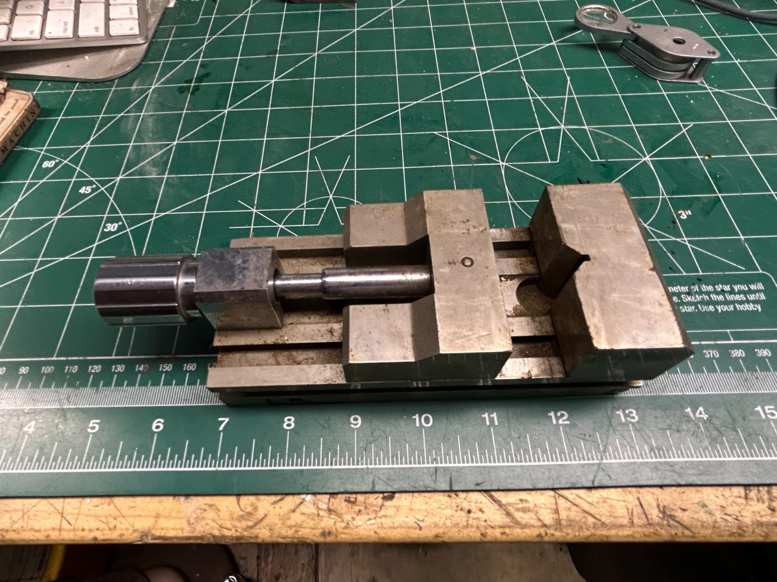 MACHINIST HmSh LATHE MILL 2 1/2" Tool Makers Precision Sine Vise Grinding