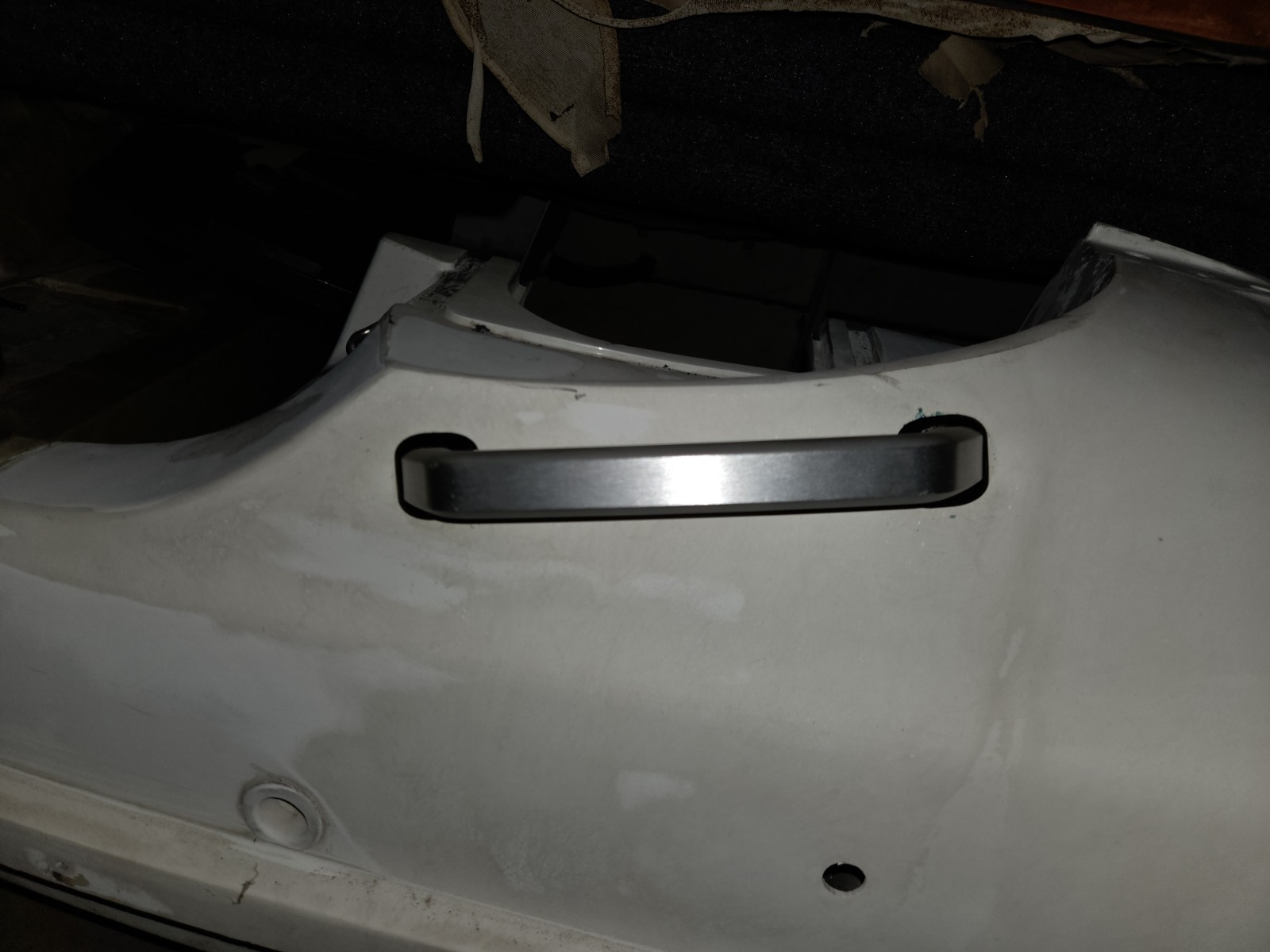 Kawasaki SC aluminum side grab handles