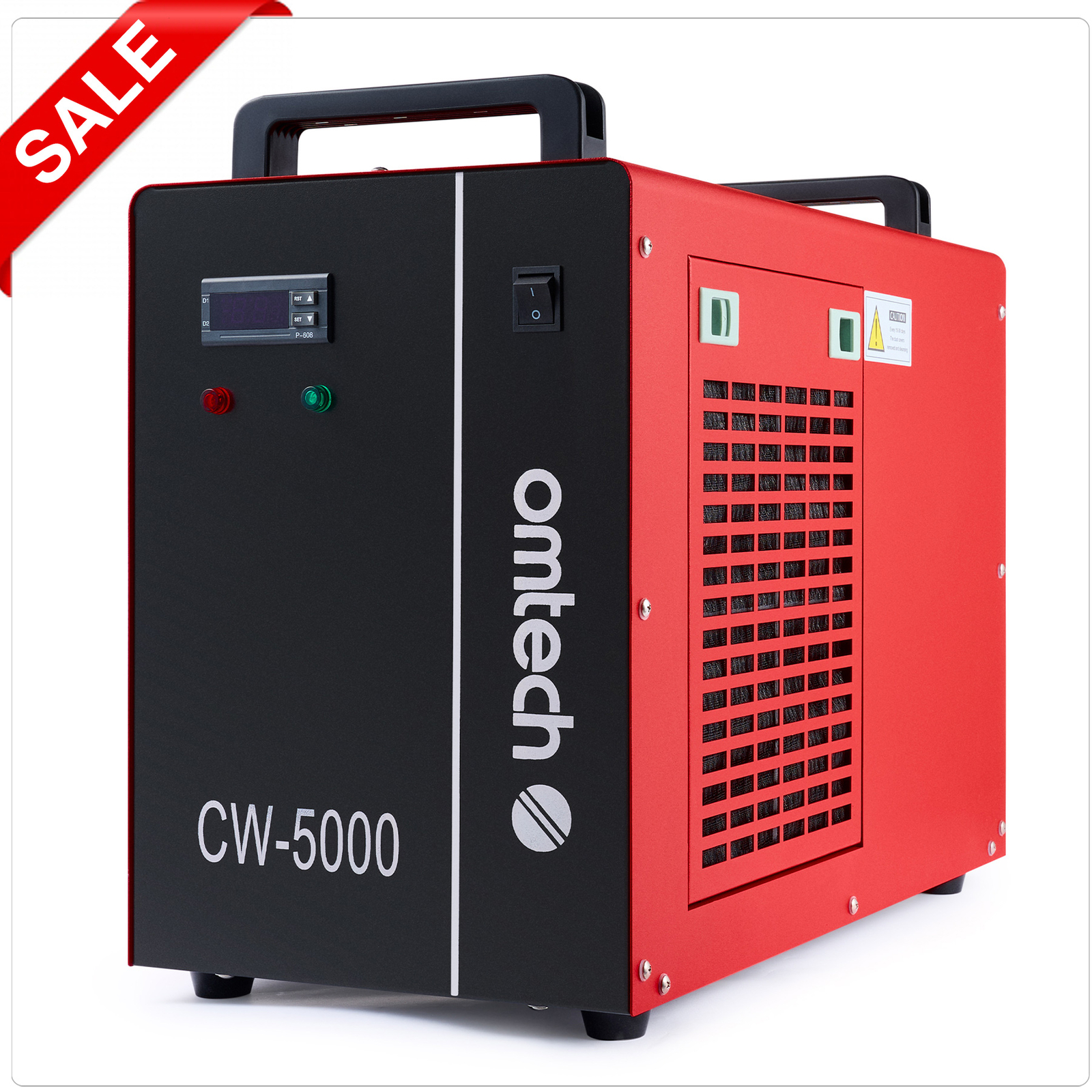 OMTech Industrial Water Chiller CW-5000 for 50-100W CO2 Laser Engraver Cutter