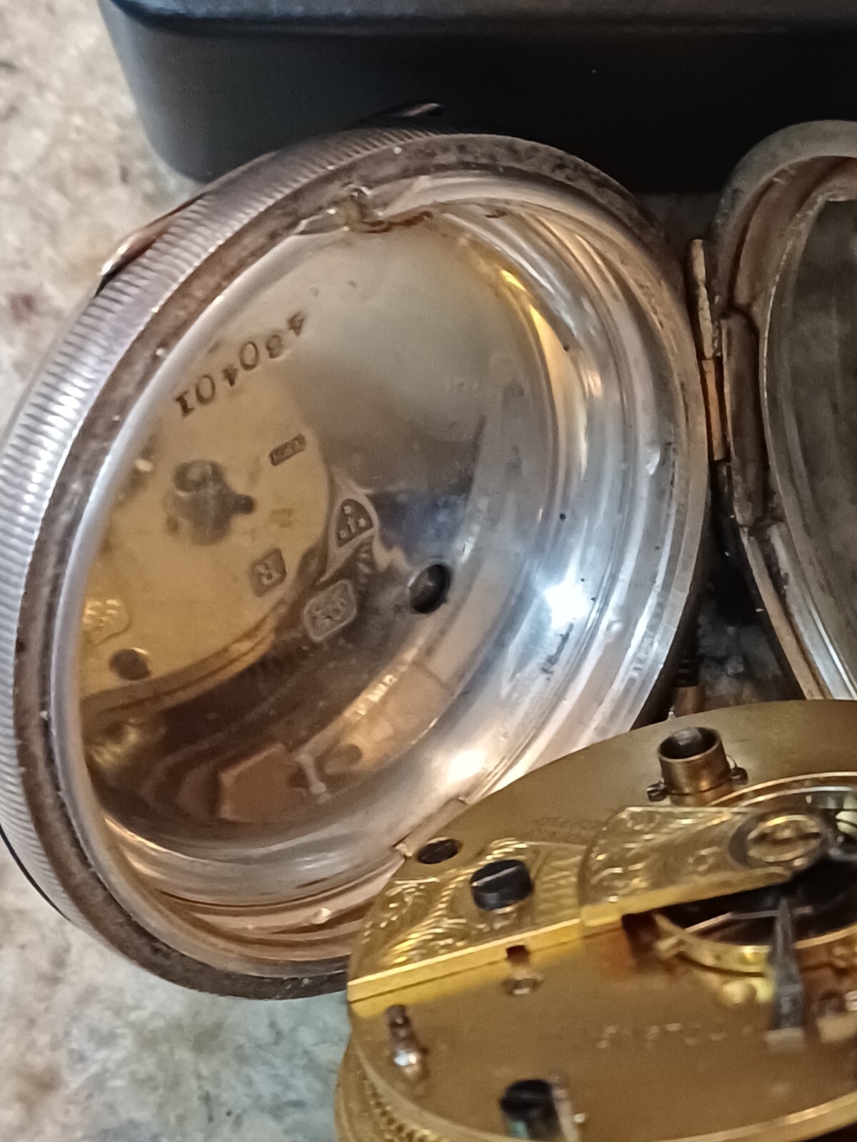 English Pocket Arg.925 A.Livingstone Manchester 1870