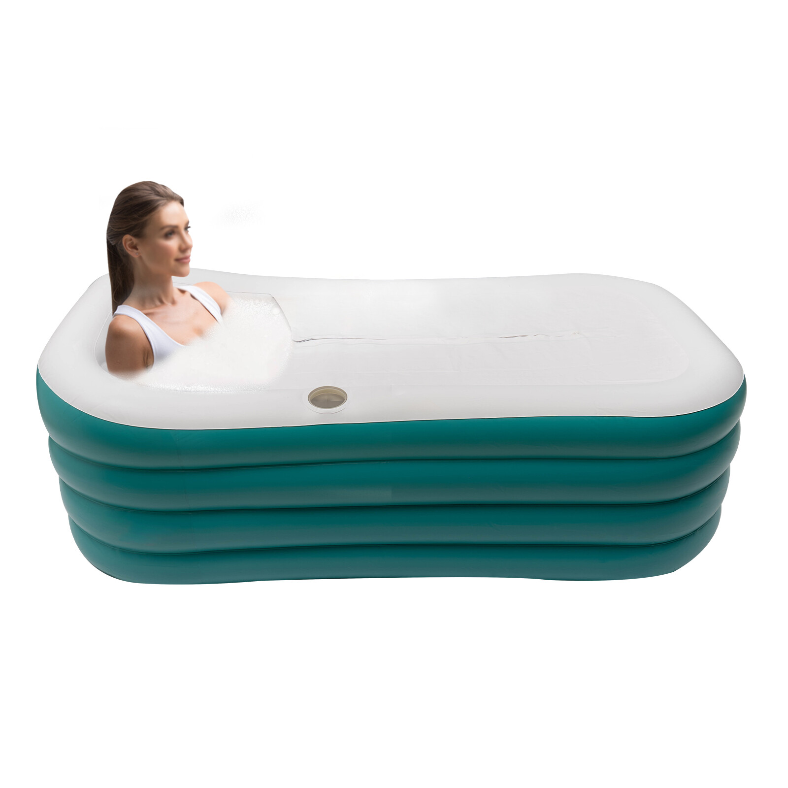 Foldable Bathtub Adult Large Shower Soaking Folding Water Spa Bath Tub Portable