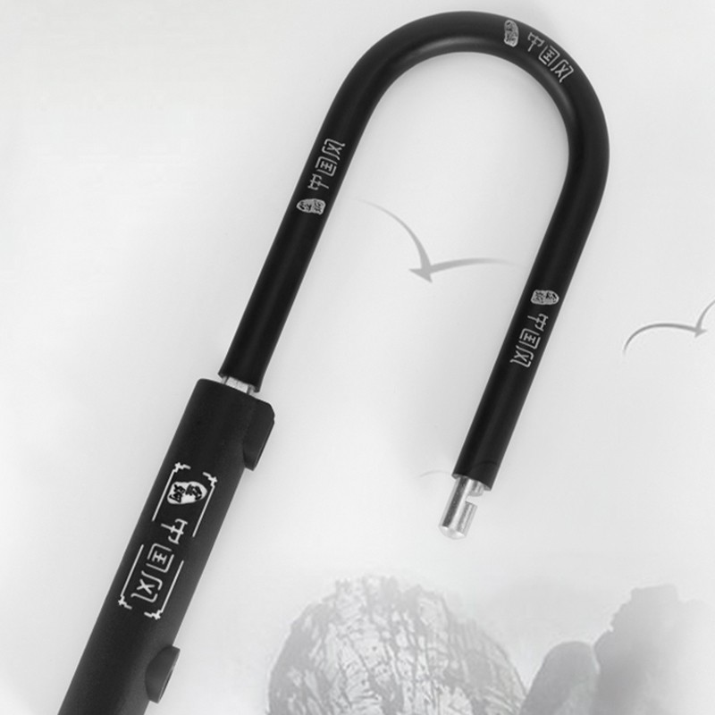 ROCKBROS Bike U Lock Anti Theft with 4 ft Cable Anti Theft with Keys & Bracket