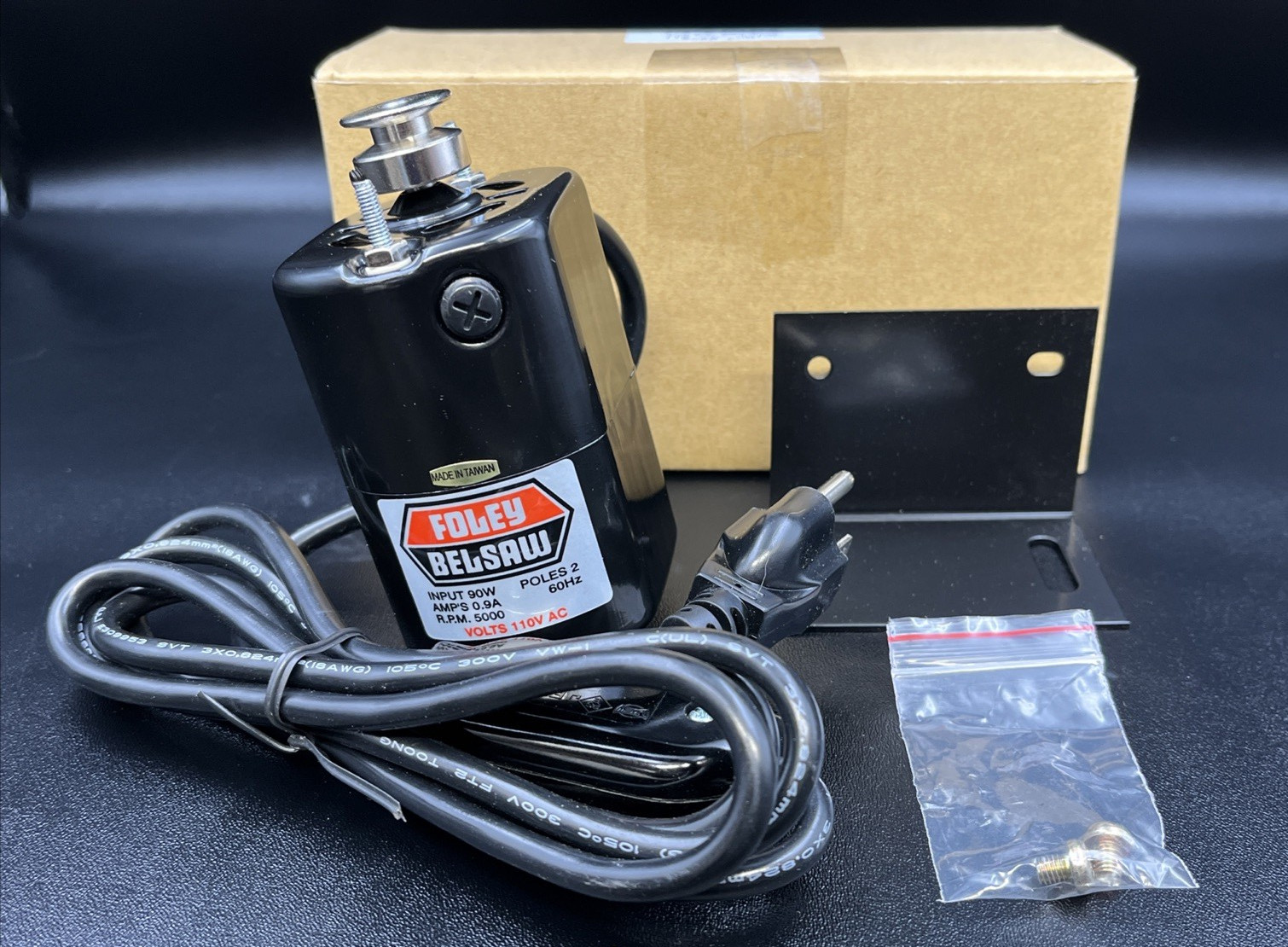 Foley Belsaw Key Cutting Machine Replacement Motor 110vac - New Old Stock   (R)