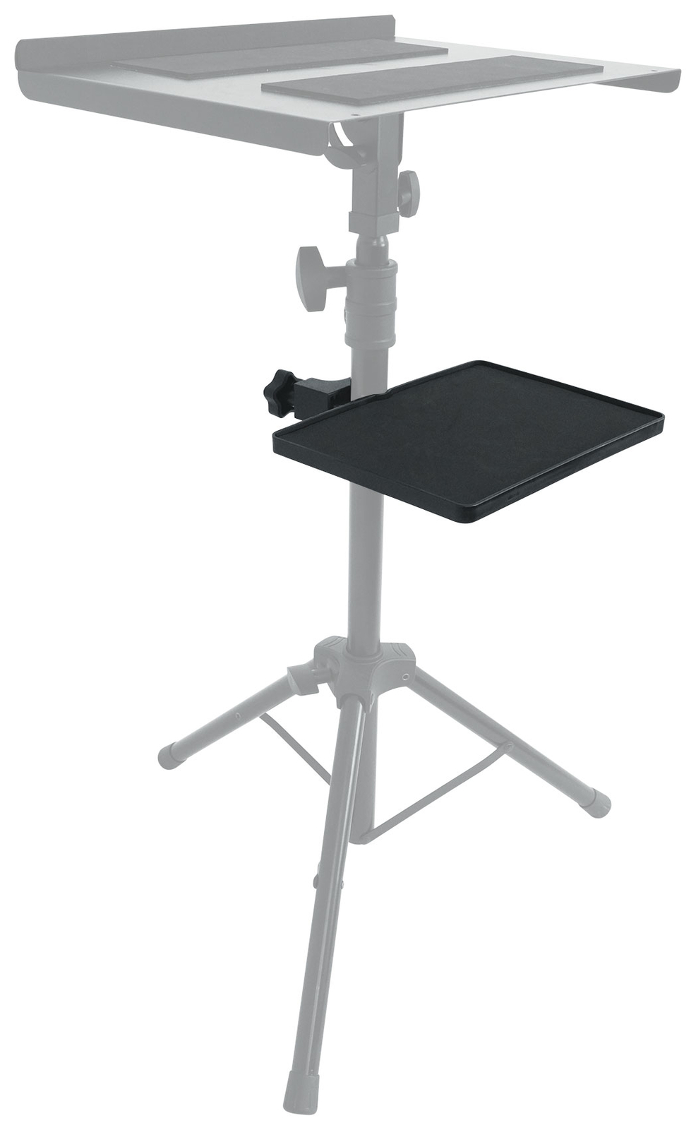Rockville MTRAY Clamp-On Tray Utility Shelf For Any Mic Stand (9.7" x 7.3")