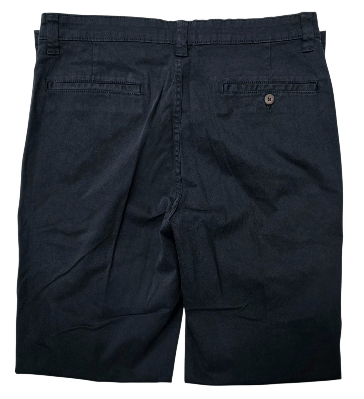 George #11896 NEW Men's Navy Athletic Fit Stretch Tapered Leg Chino Pants