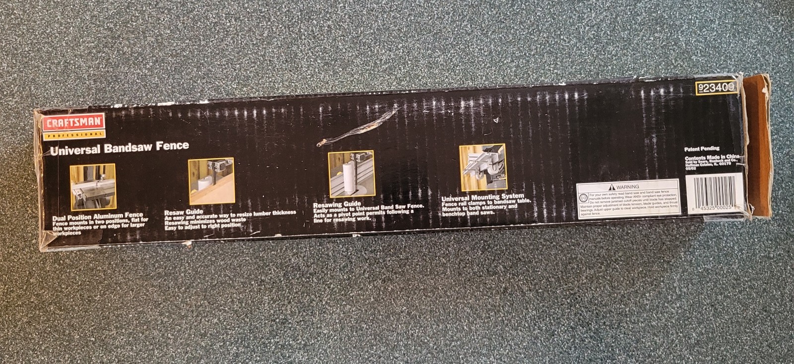 Craftsman 12" Band Saw Rip Fence 9-23402 Universal 171.234090 171.734100 New