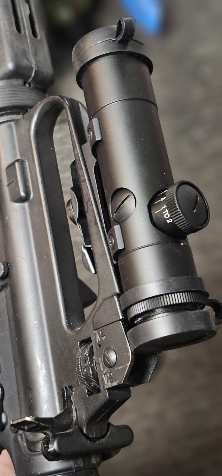 4x20 Carrying Handle Retro Scope