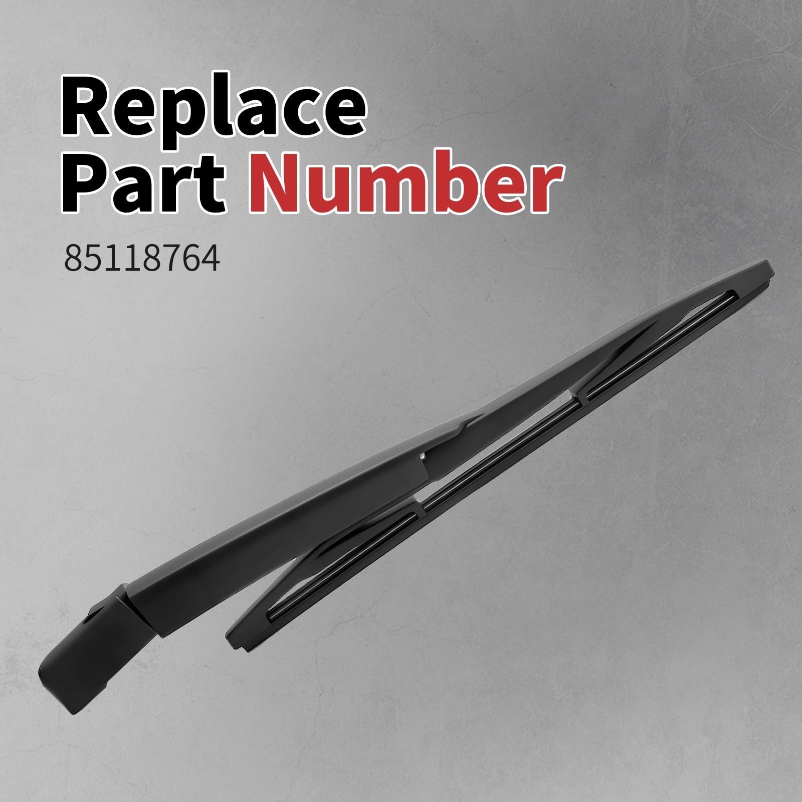 85118764 Rear Window Wiper Blade with Arm - Fits for 2022-2023 Chevy Equinox/...