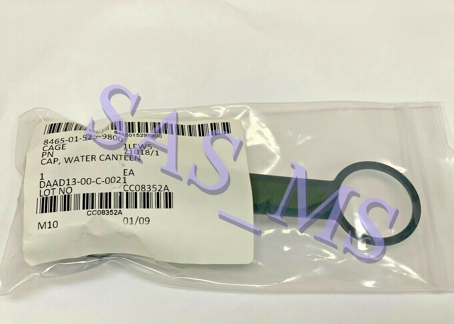 US ARMY ISSUED 1&2 QUART CANTEEN CAP/LID FOR AVON M50 GAS MASK 8465-01-529-9800