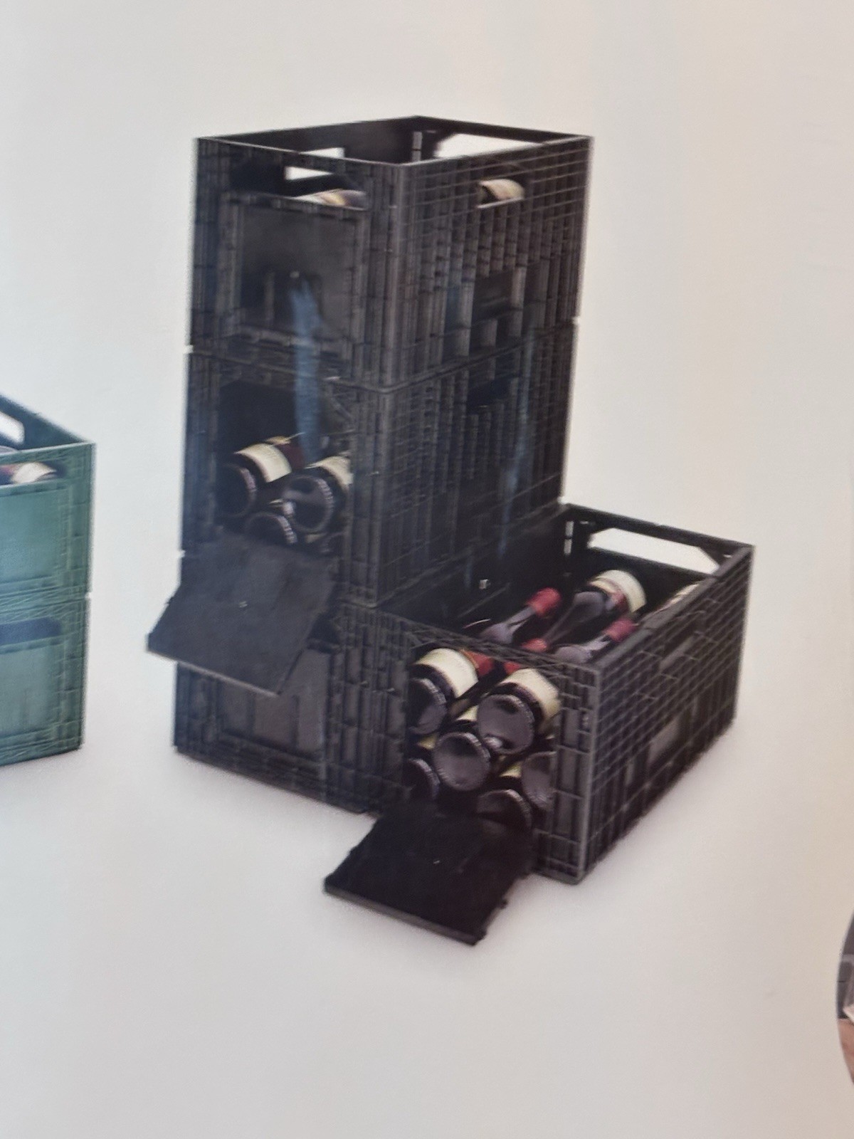 Isoco Weinbox Flexible Plastic Wine Rack Made in Germany