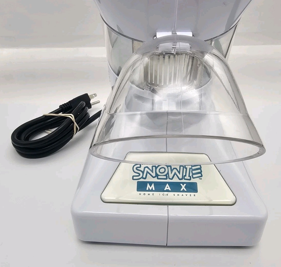 Little Snowie Max Snow Cone Machine Premium Shaved Ice Maker