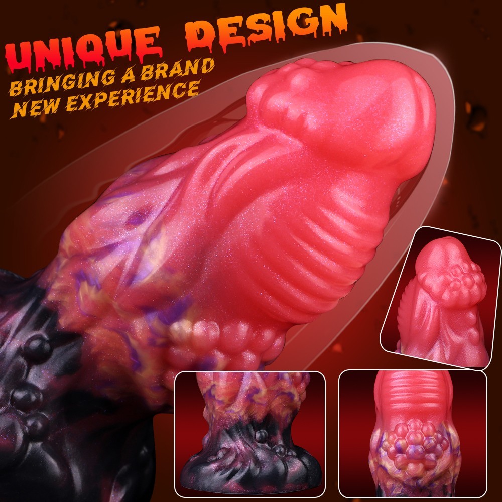 Realistic Big Knot Dildo Silicone Anal Plug Butt Plug Expander Penis Sex Toys