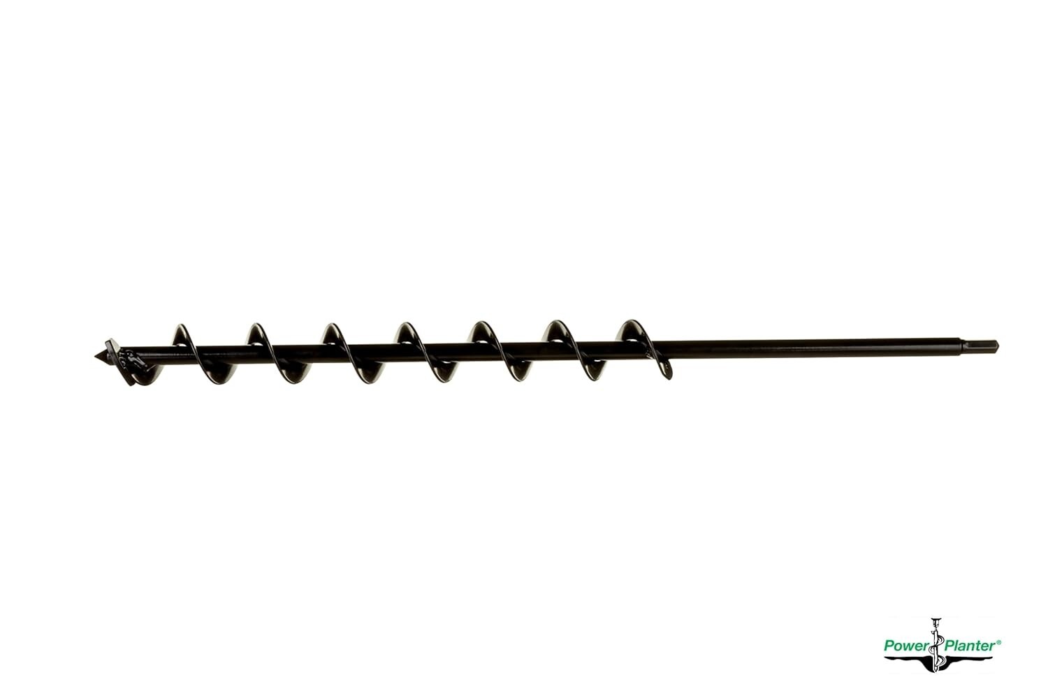 Power Planter 2x30" Garden Auger Drill Bit with 1/2" Hex Drive Earth Auger Dig