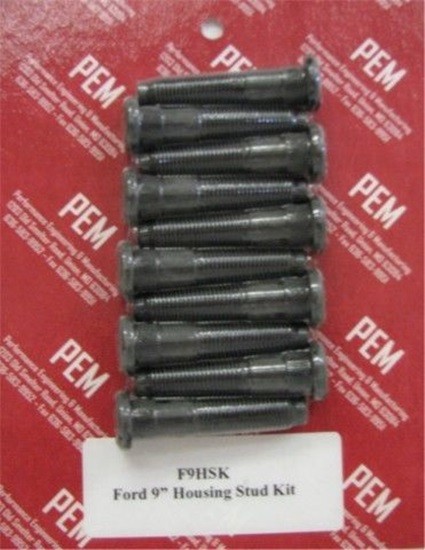 Housing Stud Kit for 9" Ford Center,  10 pak  new