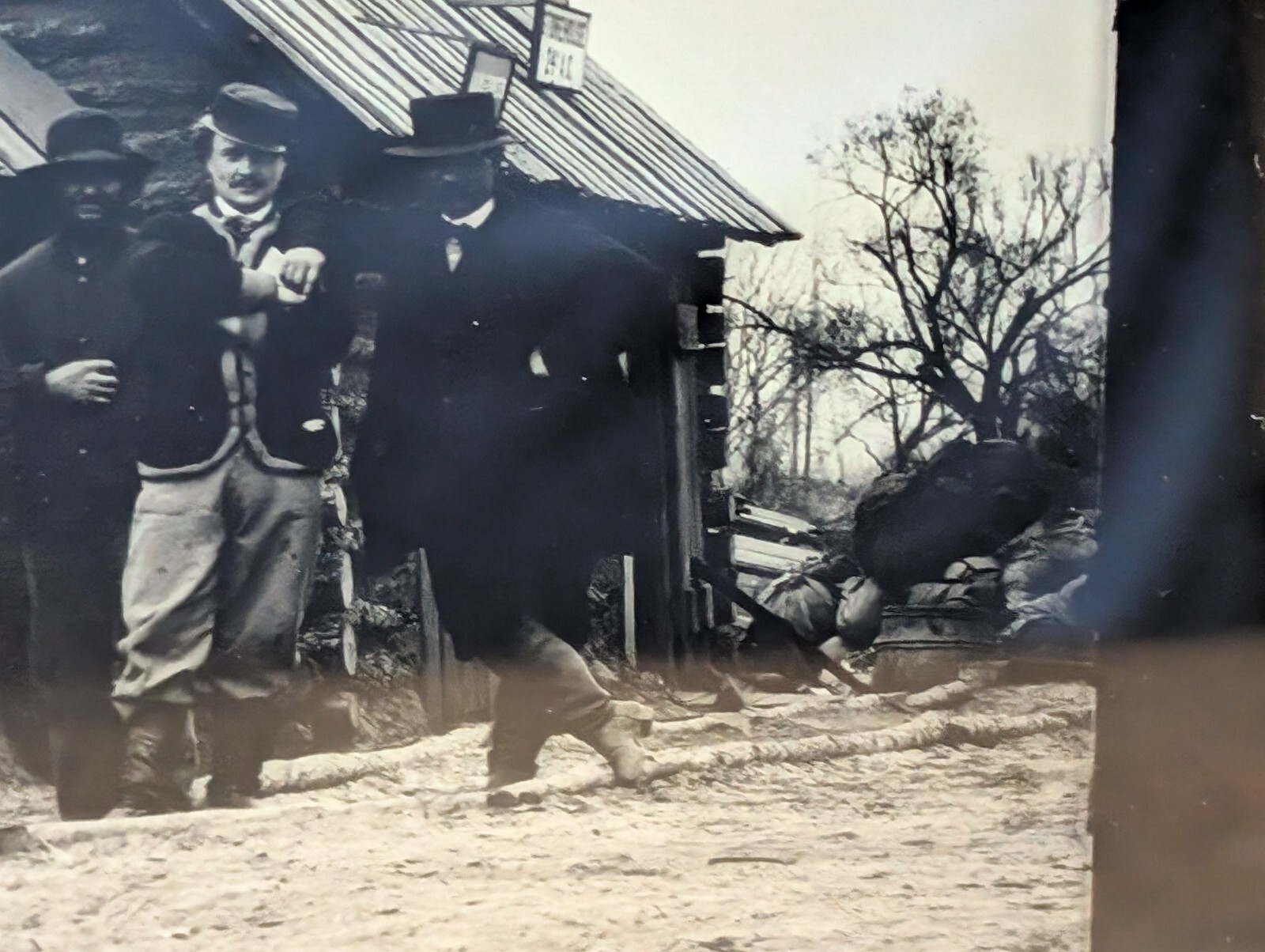 VTG Photo Adams Express For The Army Of The James Civil War Soldiers Framed