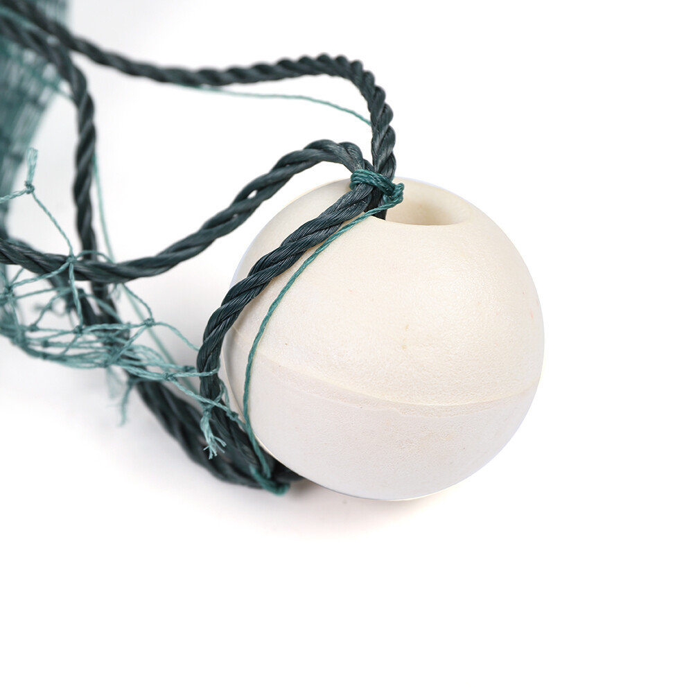 65Ft/33Ft Fishing Drag Net Beach Seine Bait Seine Nylon Mesh Fish Net Hand Made