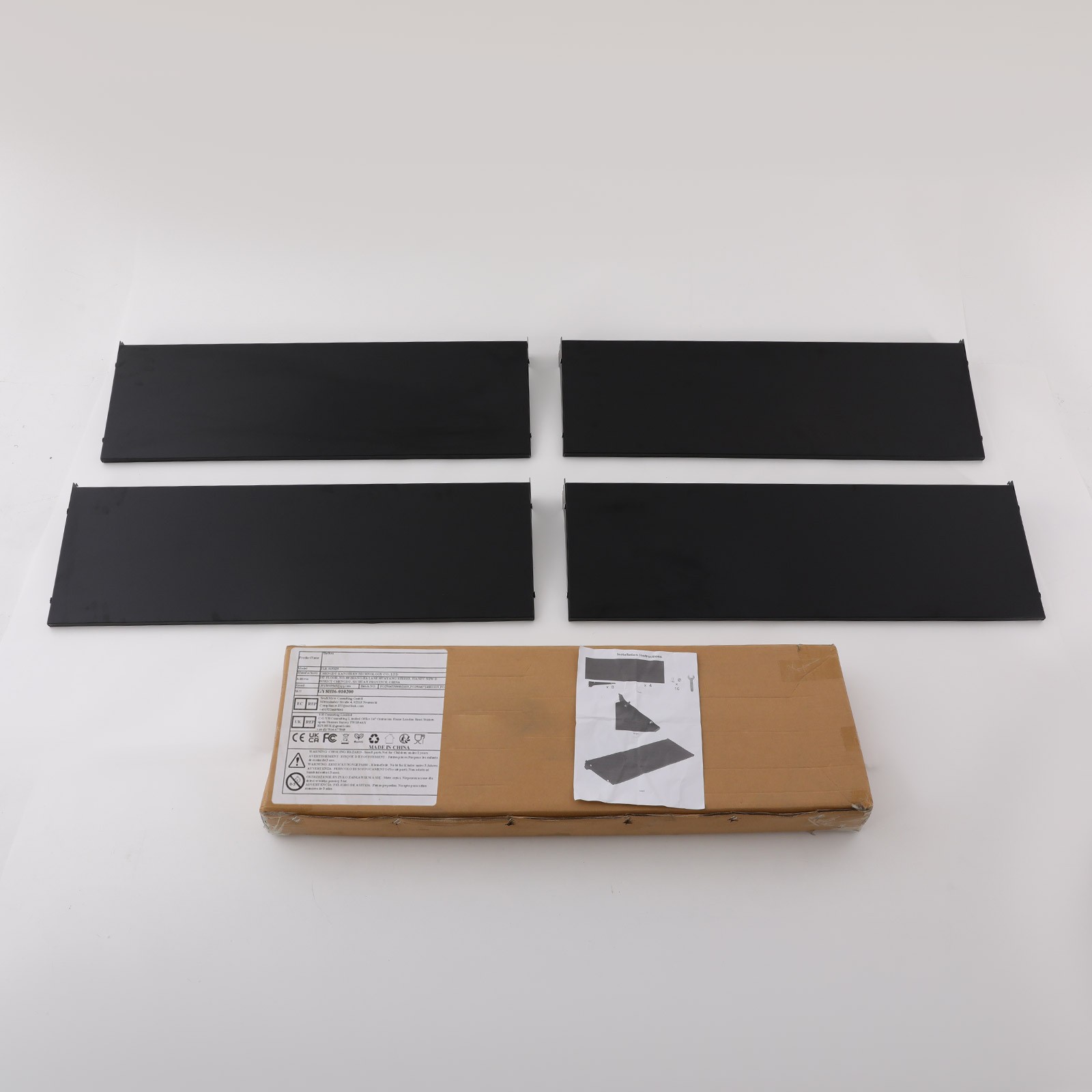 4 Shelves Modern End Shelf for Gondola Shelving Unit Retail Display Shelves SALE