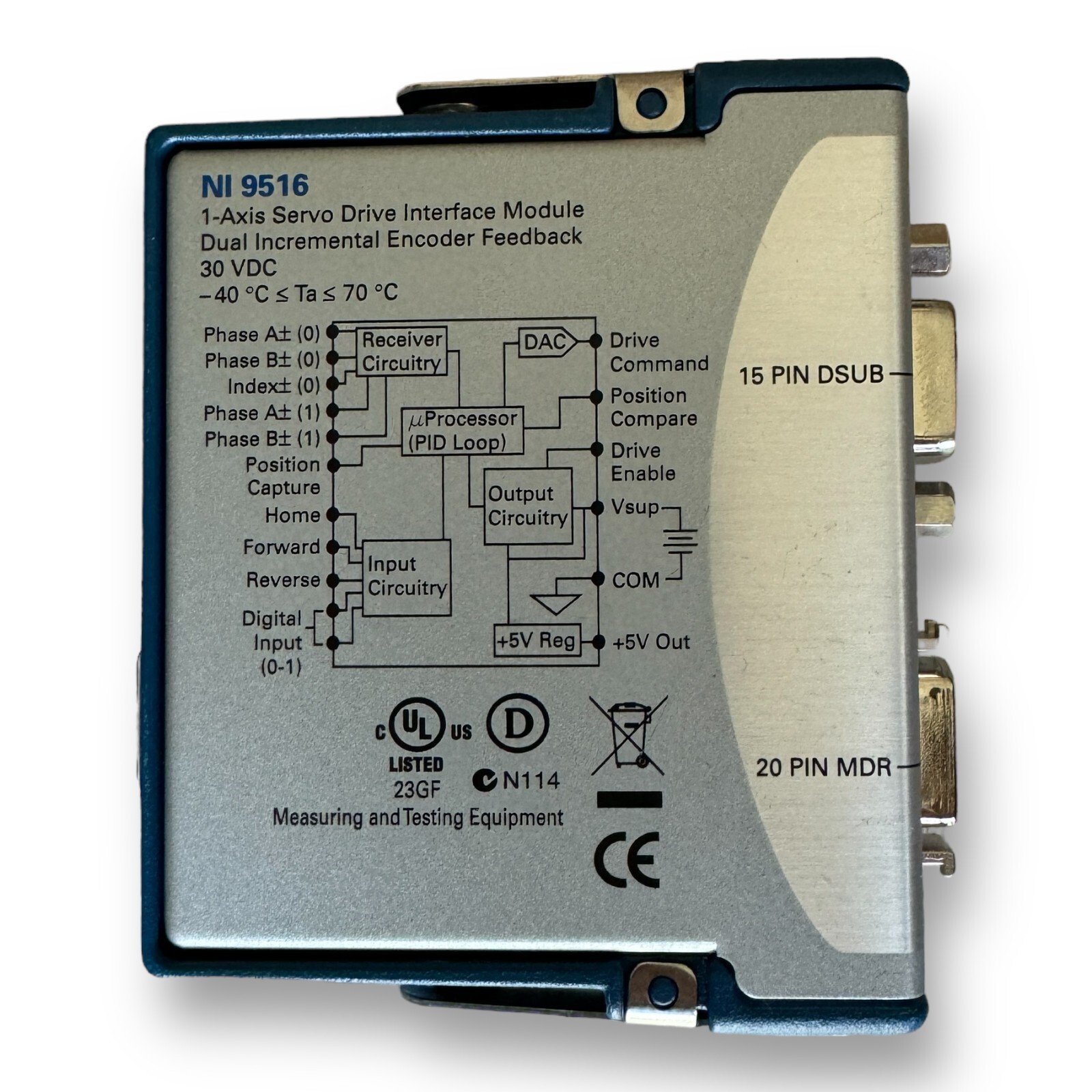 National Instruments NI 9516 C Series Motor Drive Interface Module - USA Seller