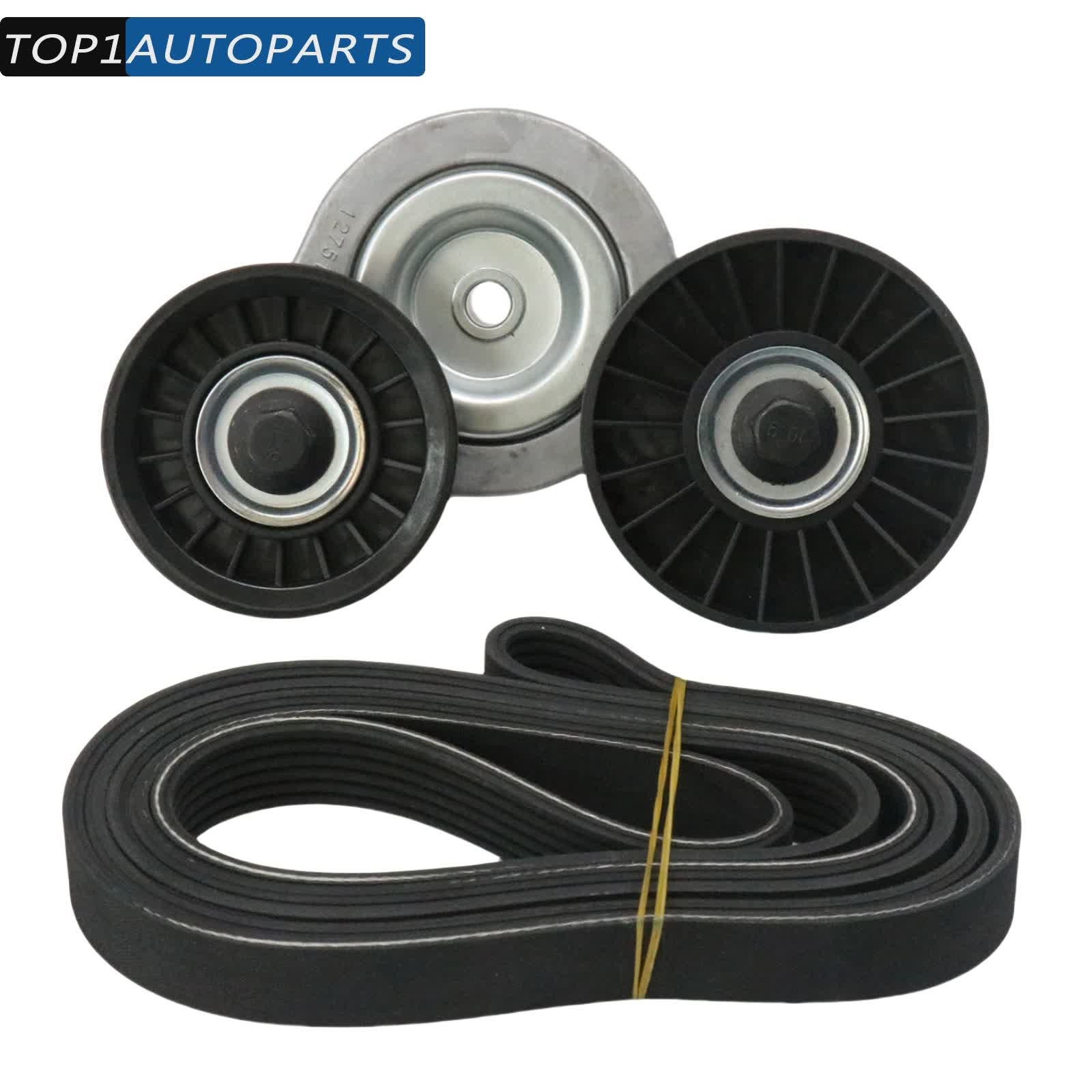 For Jeep Dodge Ram 4.7L 3.7L Serpentine Belt Tensioner w/Pulley 53030958AG