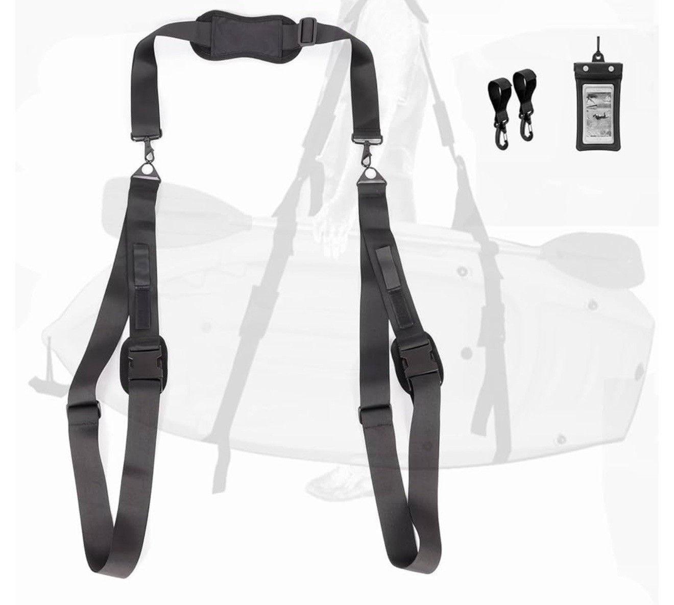 FOR Kayak Surfboard Paddle Board Shoulder Strap Hands-Free Carrying Adjustable
