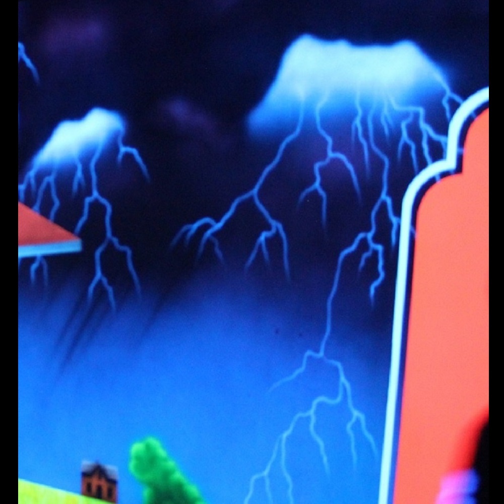 UV Black light Neon Fluorescent Rave Party Poster Acrylic Paint