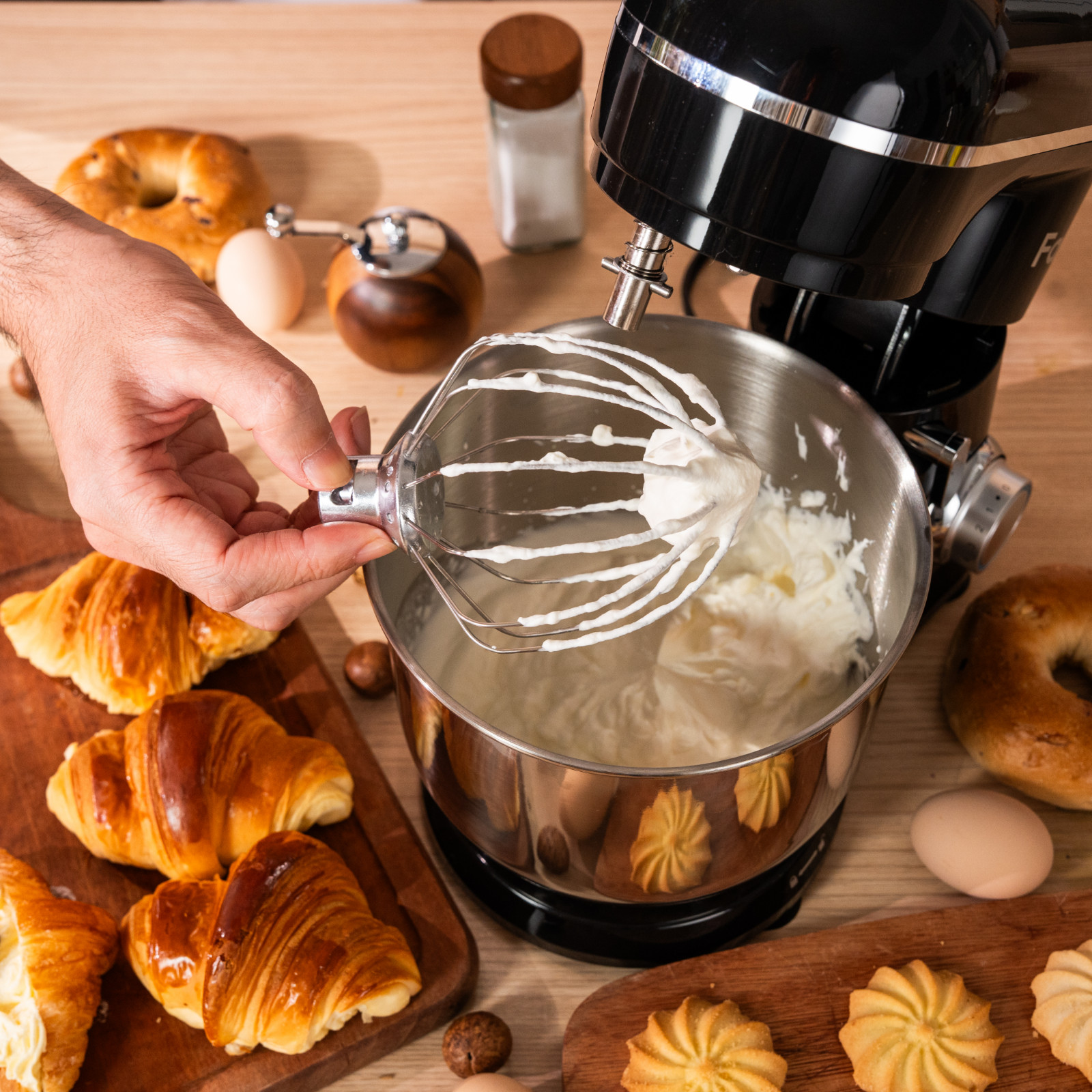 FAB 3.8QT Stand Mixer 10-Speed 300W 3-IN-1 Dough Mixer New product discount