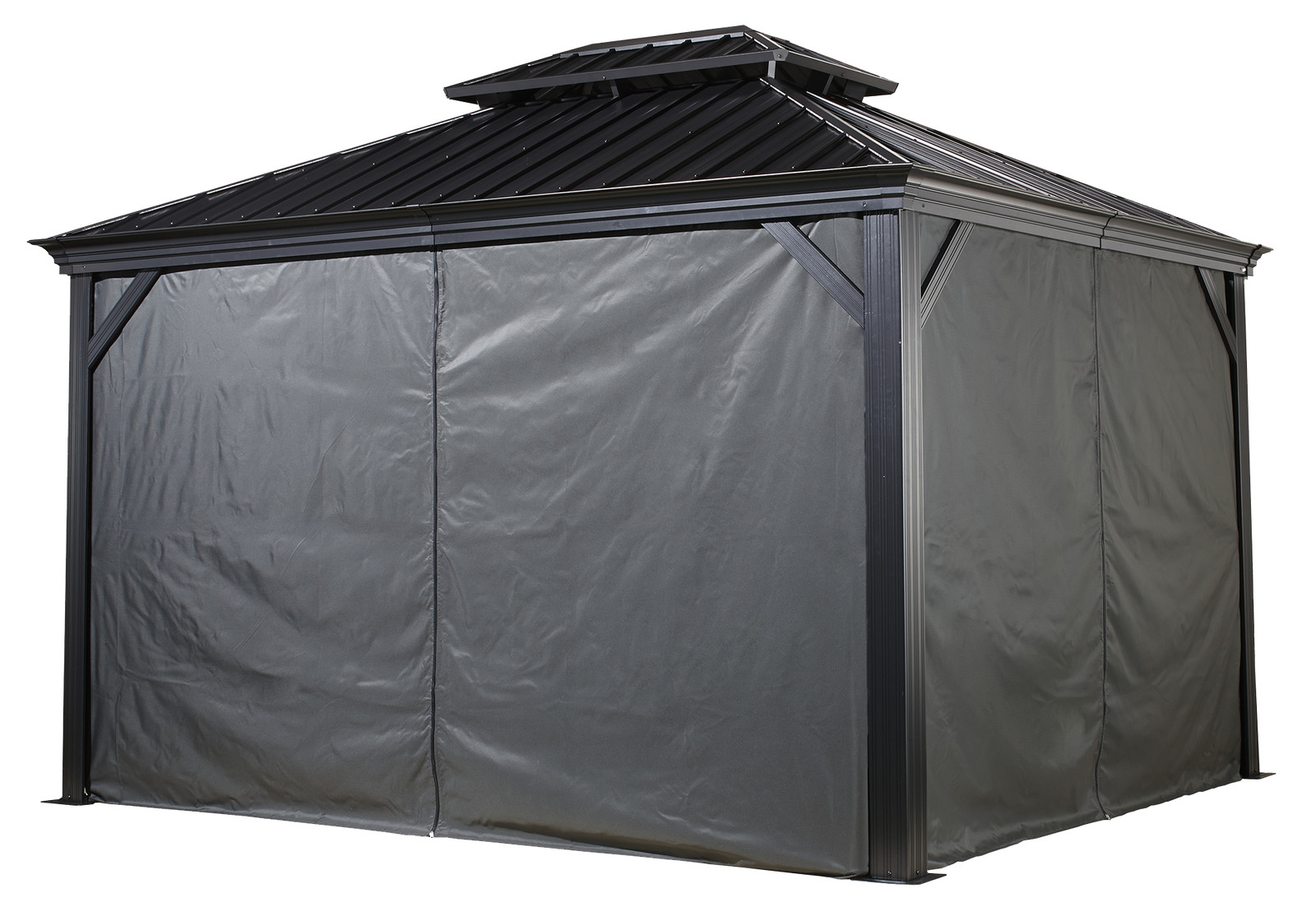 Sojag Messina & Mykonos Curtains Spun Grey