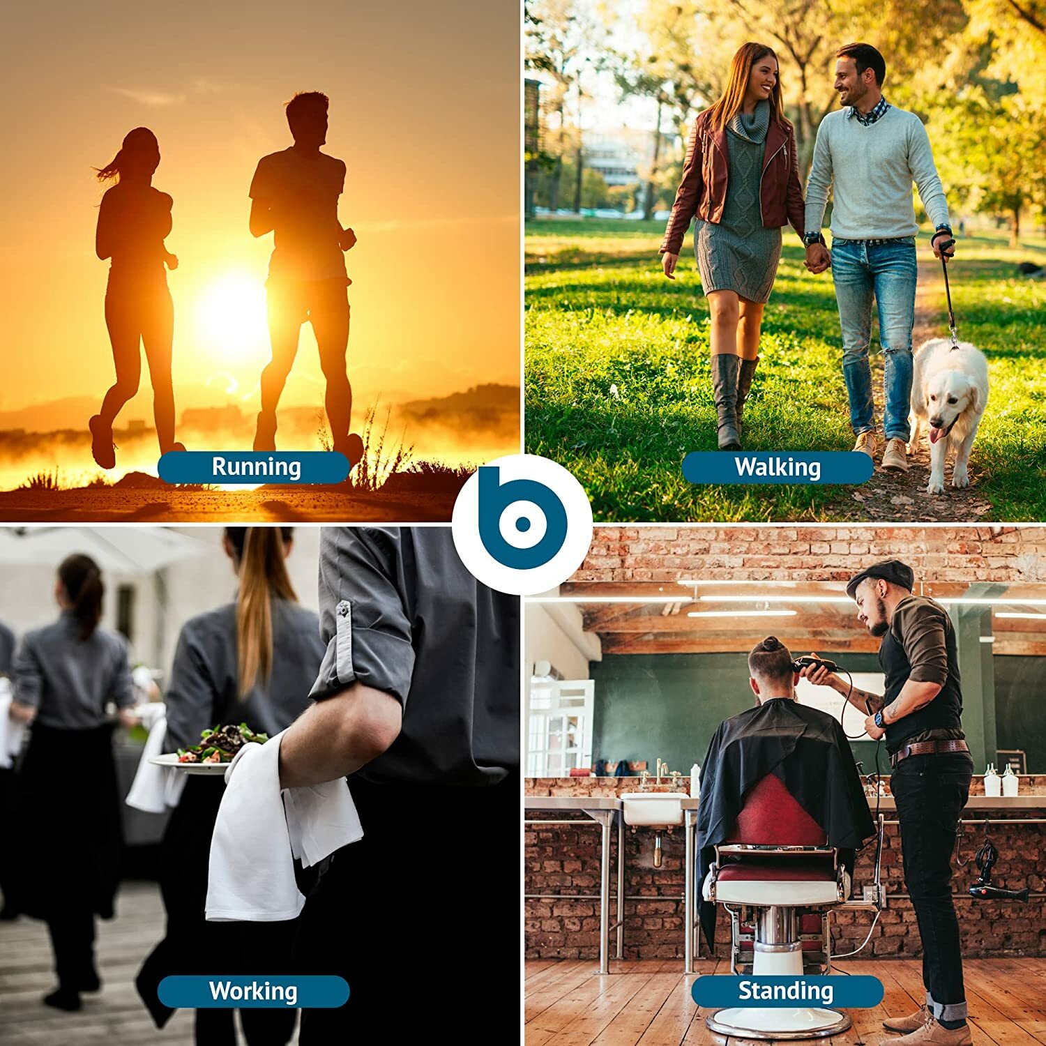 4 Pack For Man Women Fabric Metatarsal Pads Sleeve with Gel Sole Cushion Gift US