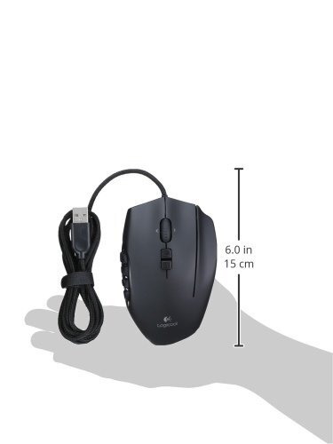 MMO Gaming Mouse Logitech G600t button 20 mounted on the highest 8 200dpi