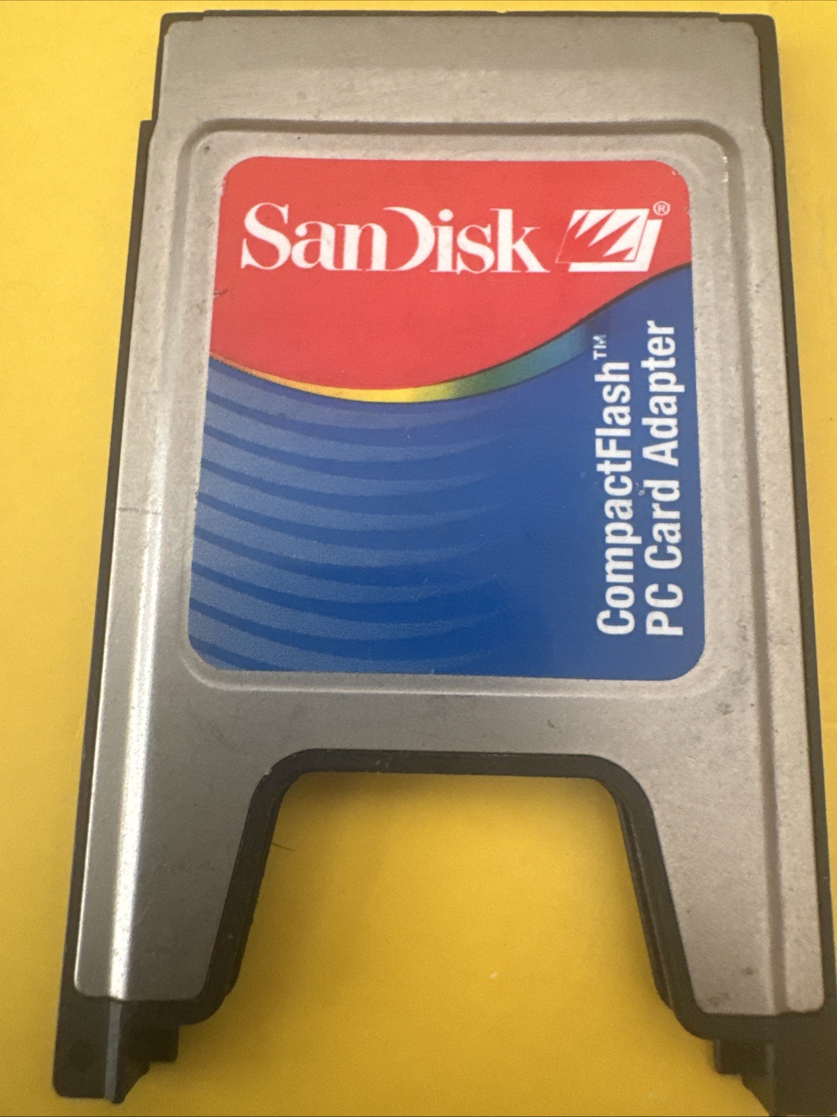 Sandisk PC Card Adapter PCMCIA for CompactFlash Memory Cards
