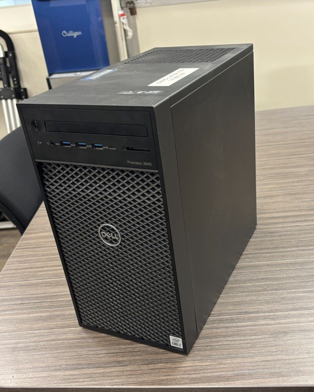 DELL PRECISION 3640 TOWER i7-10700 @ 2.9GHz, 32GB RAM, NO HDD/OS