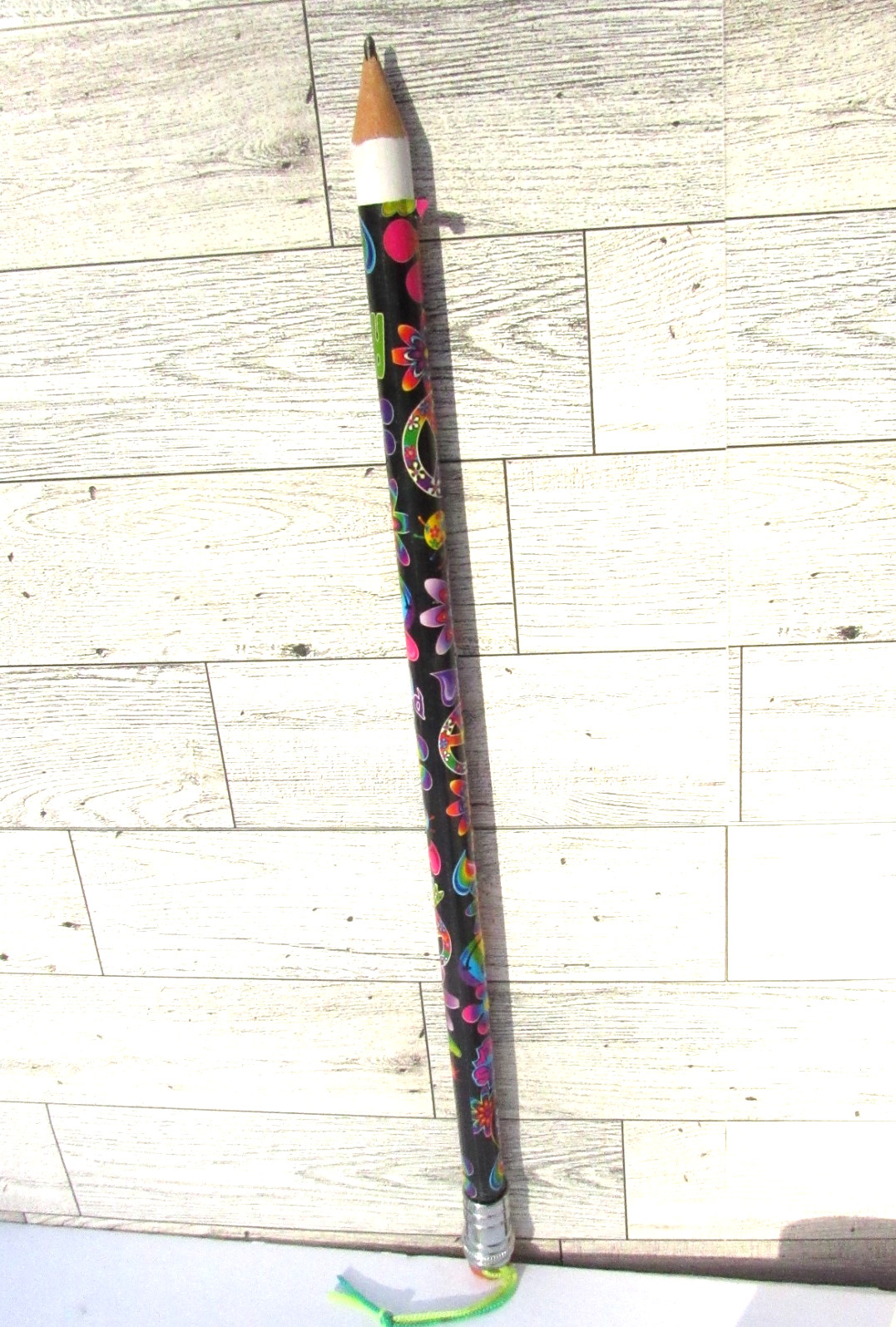 Vintage Lisa Frank Friends4Life Girl Power Mega JUMBO Pencil Fantastic Fashions