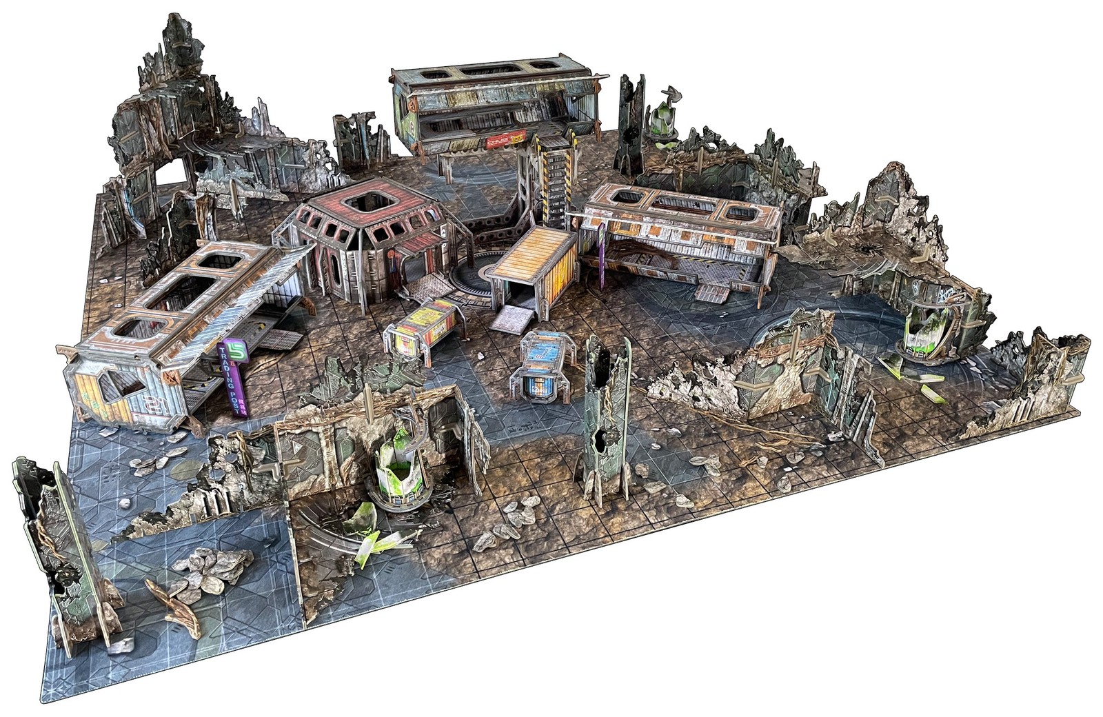 Battle Systems Trader Encampment Terrain Set for 28mm Wargames
