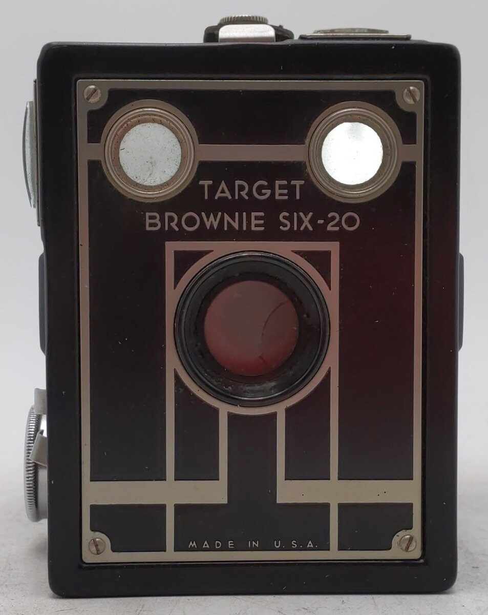 Kodak Vintage Brownie Target Six-20 Box Camera EX/Box