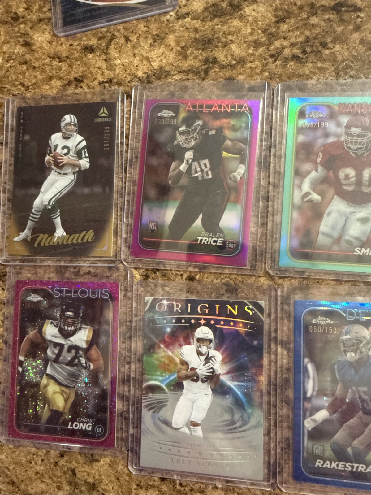 26 Card NUMBERED LOT! Rookies And Low Numbers Included!