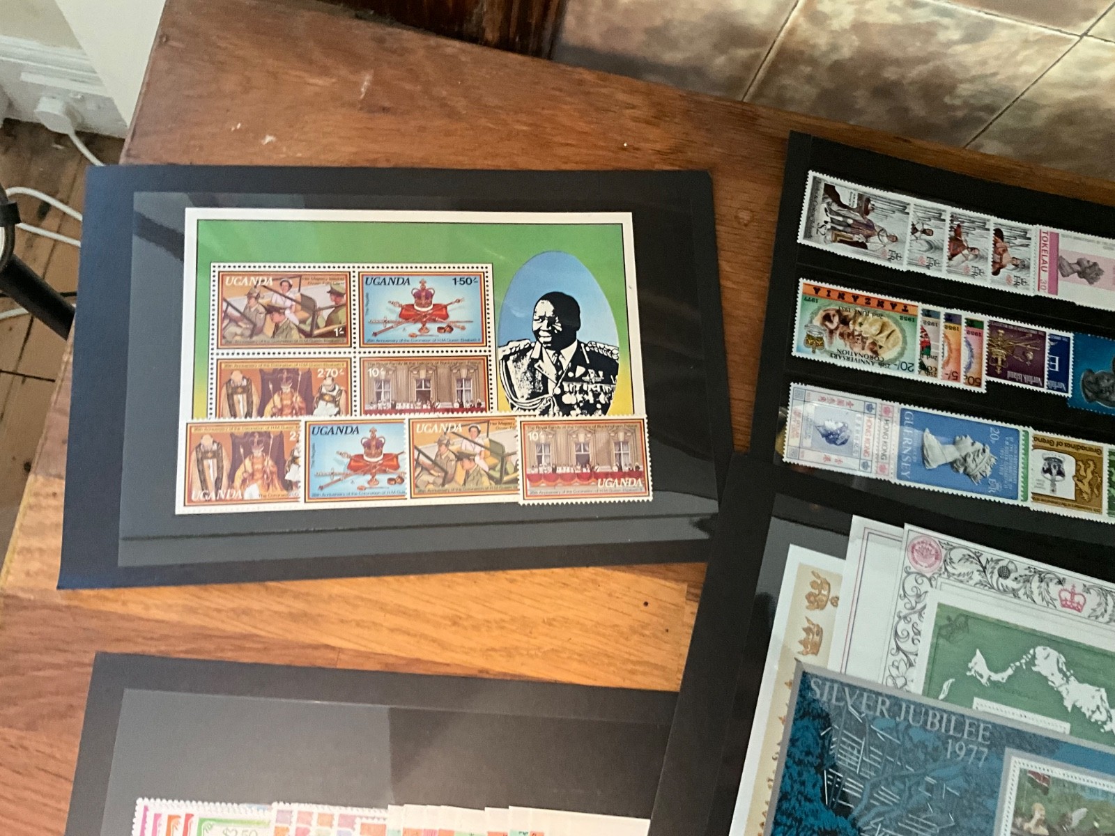 BRITISH COMMONWEALTH royalty huge lot MNH sets and sheets 30cards z