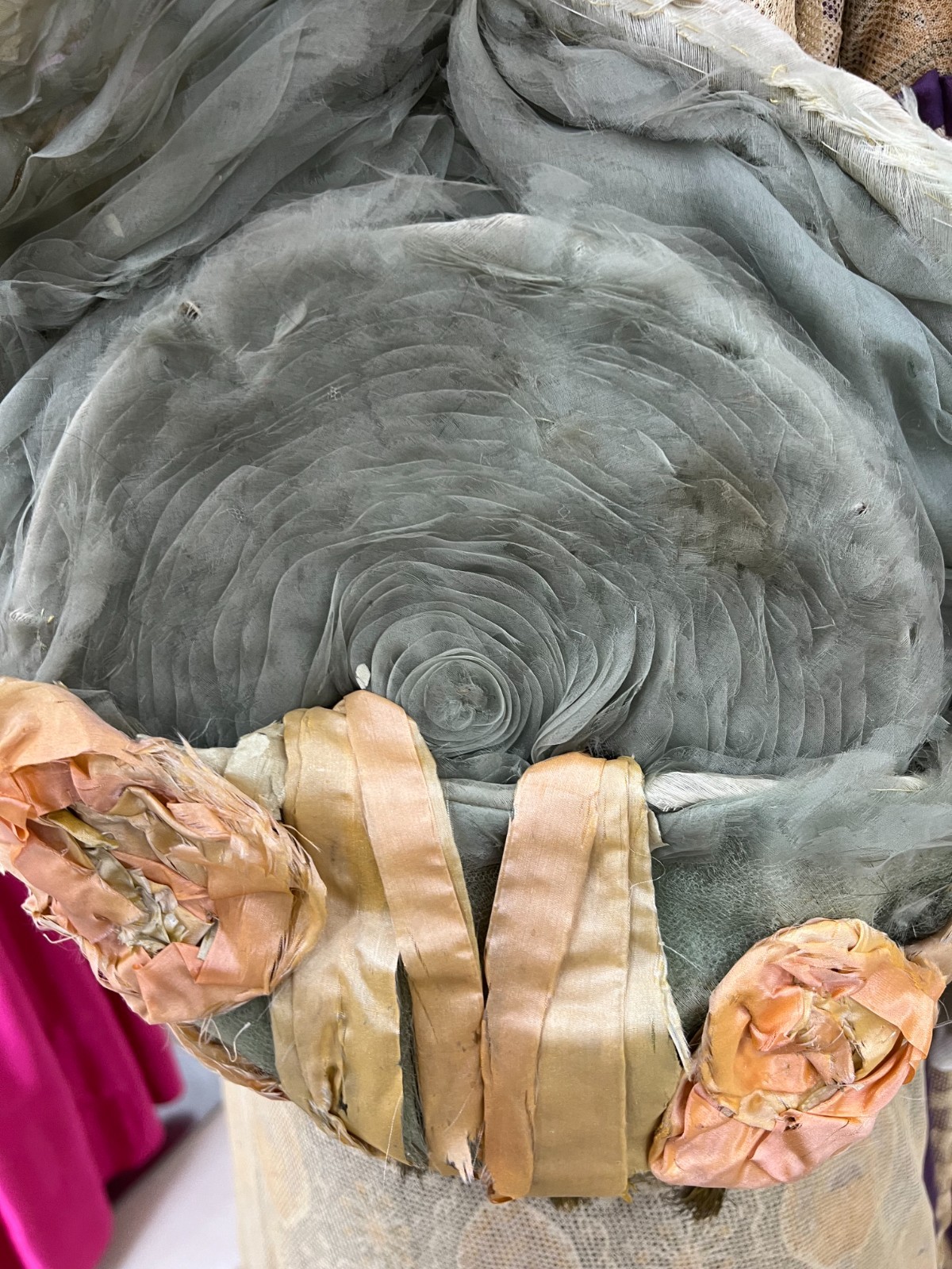 Antique Art Nouveau hat. 1910-1912.